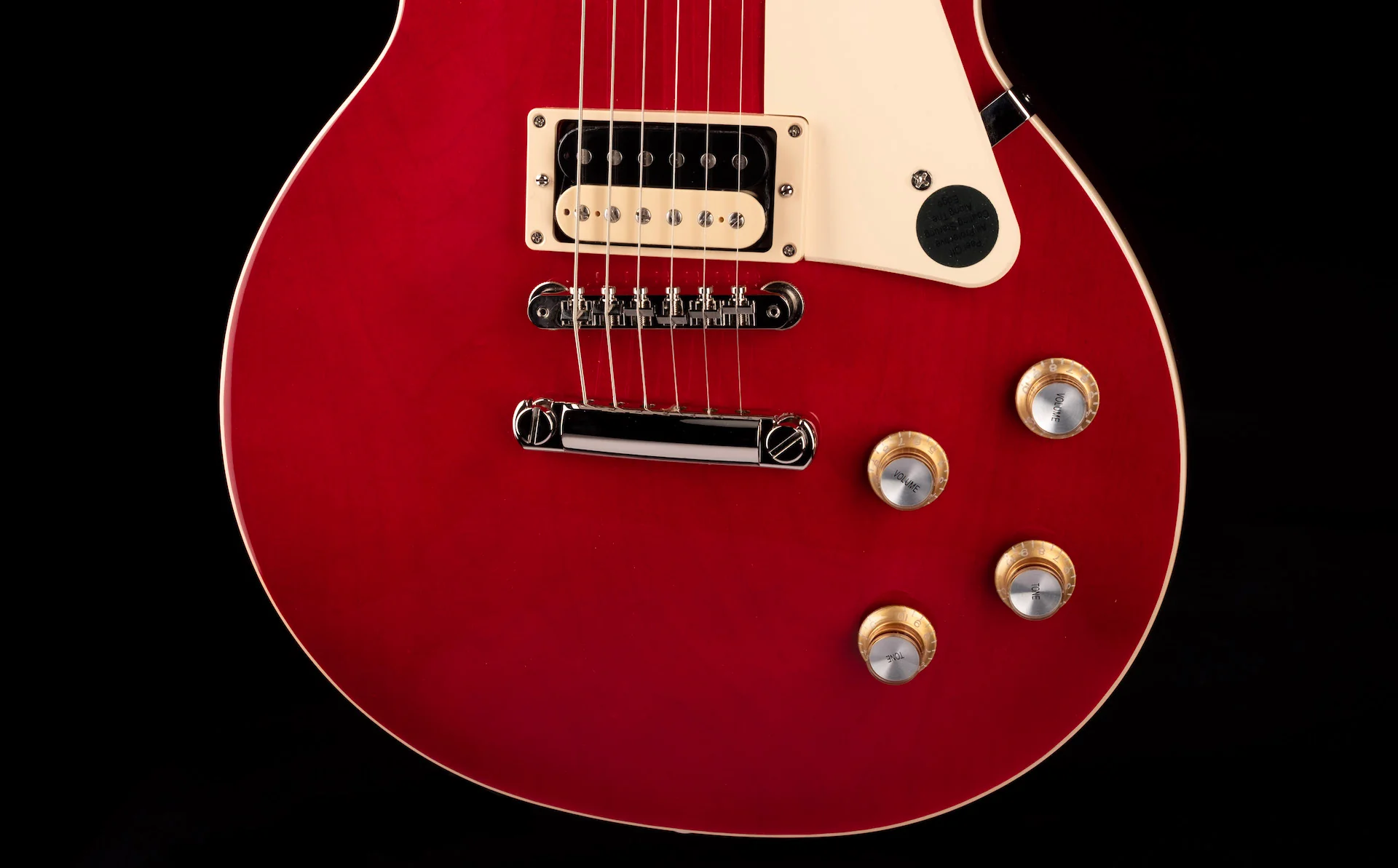 Gibson Les Paul Classic Translucent Cherry Electric Guitar - Image 5
