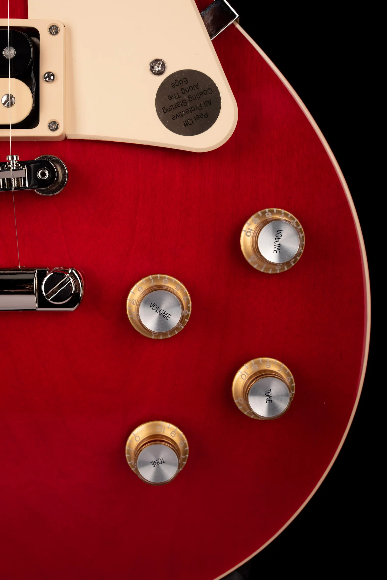Gibson Les Paul Classic Translucent Cherry Electric Guitar - Image 7