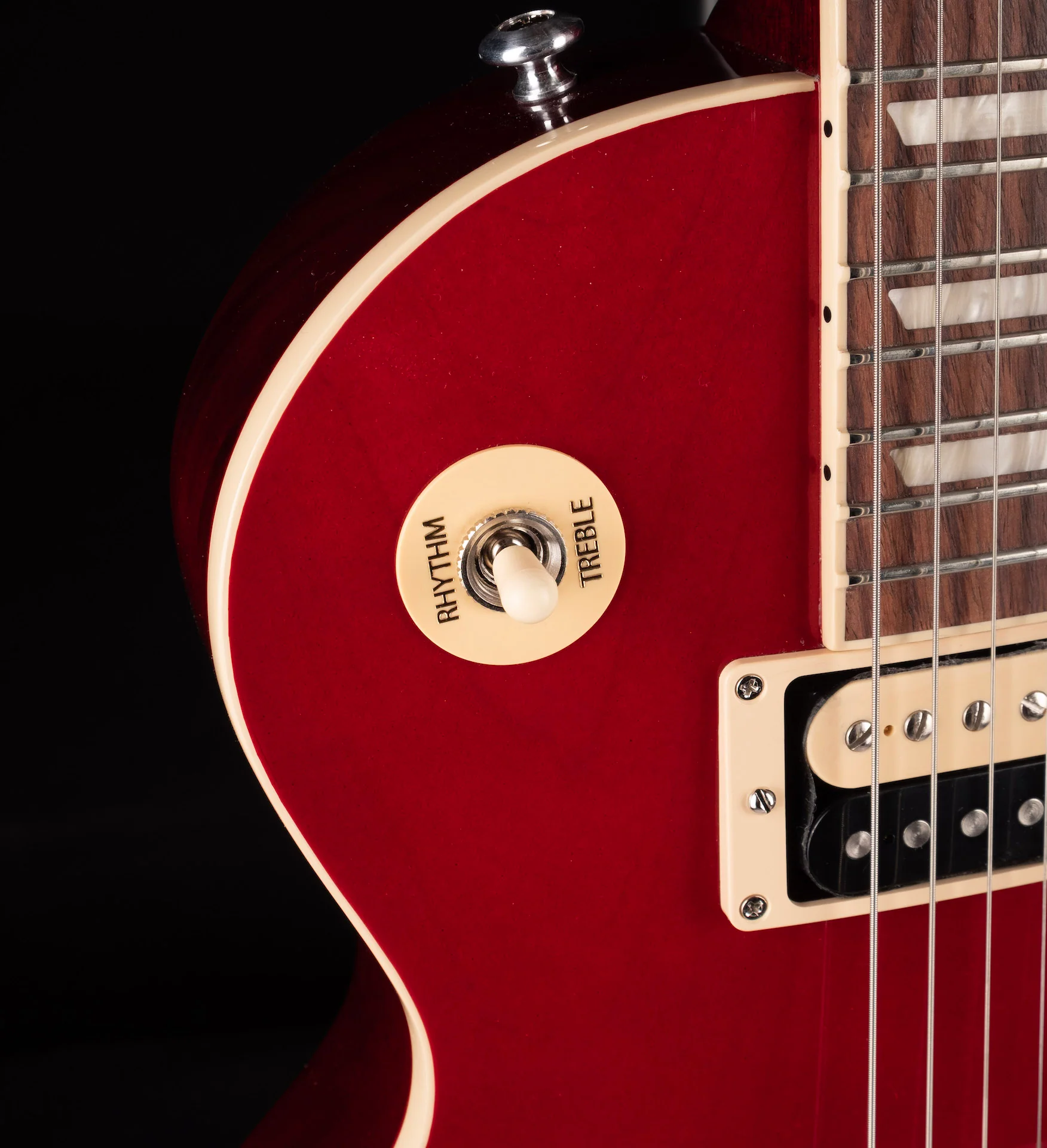 Gibson Les Paul Classic Translucent Cherry Electric Guitar - Image 8