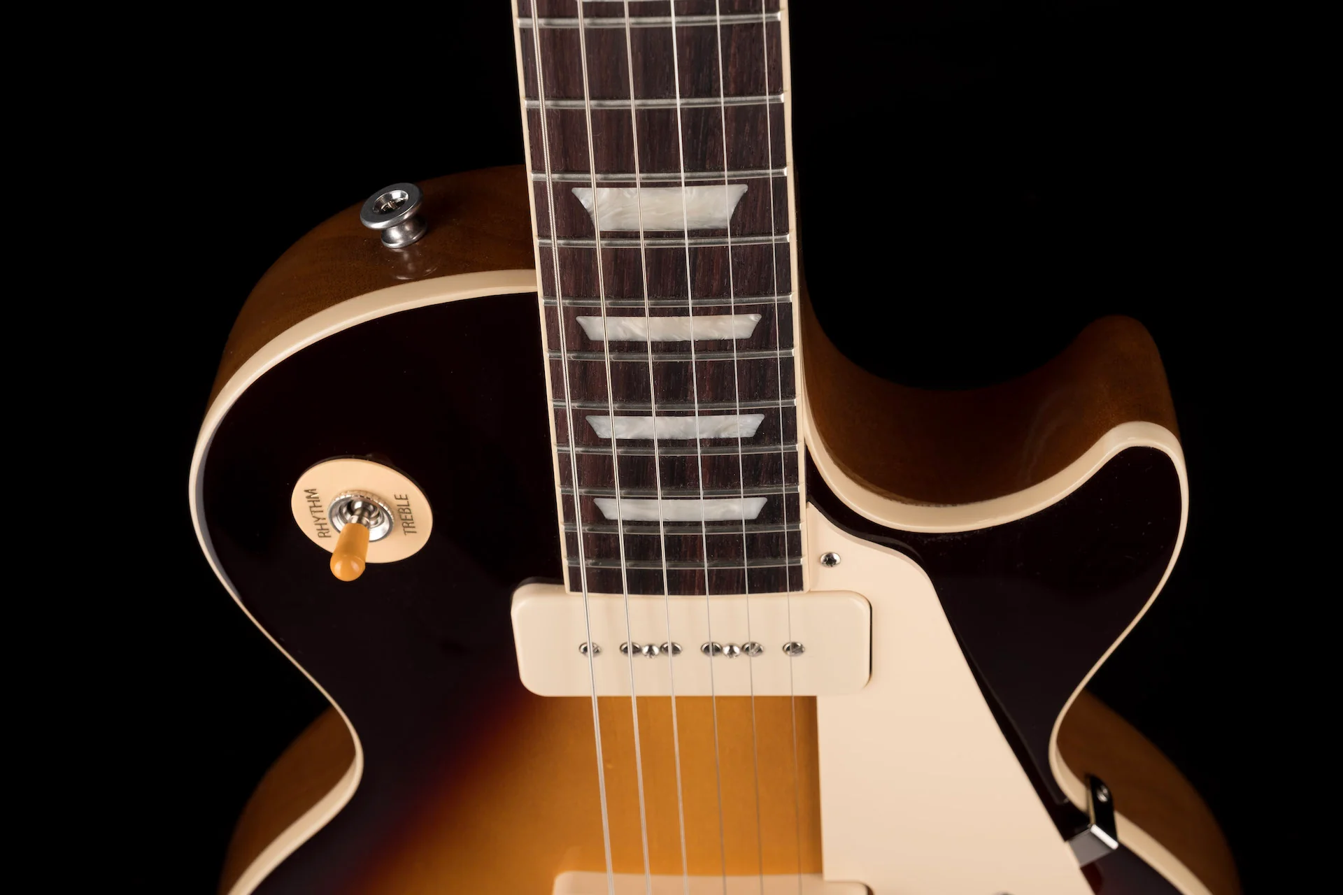 Gibson Les Paul Standard 50s P-90 Tobacco Burst With Case - Image 3