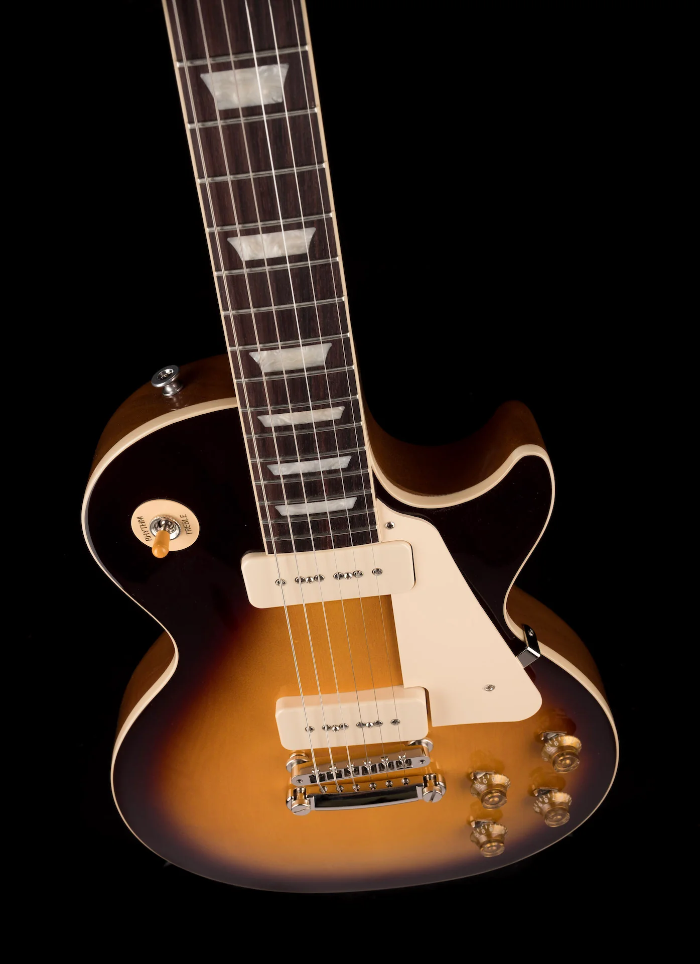 Gibson Les Paul Standard 50s P-90 Tobacco Burst With Case - Image 4