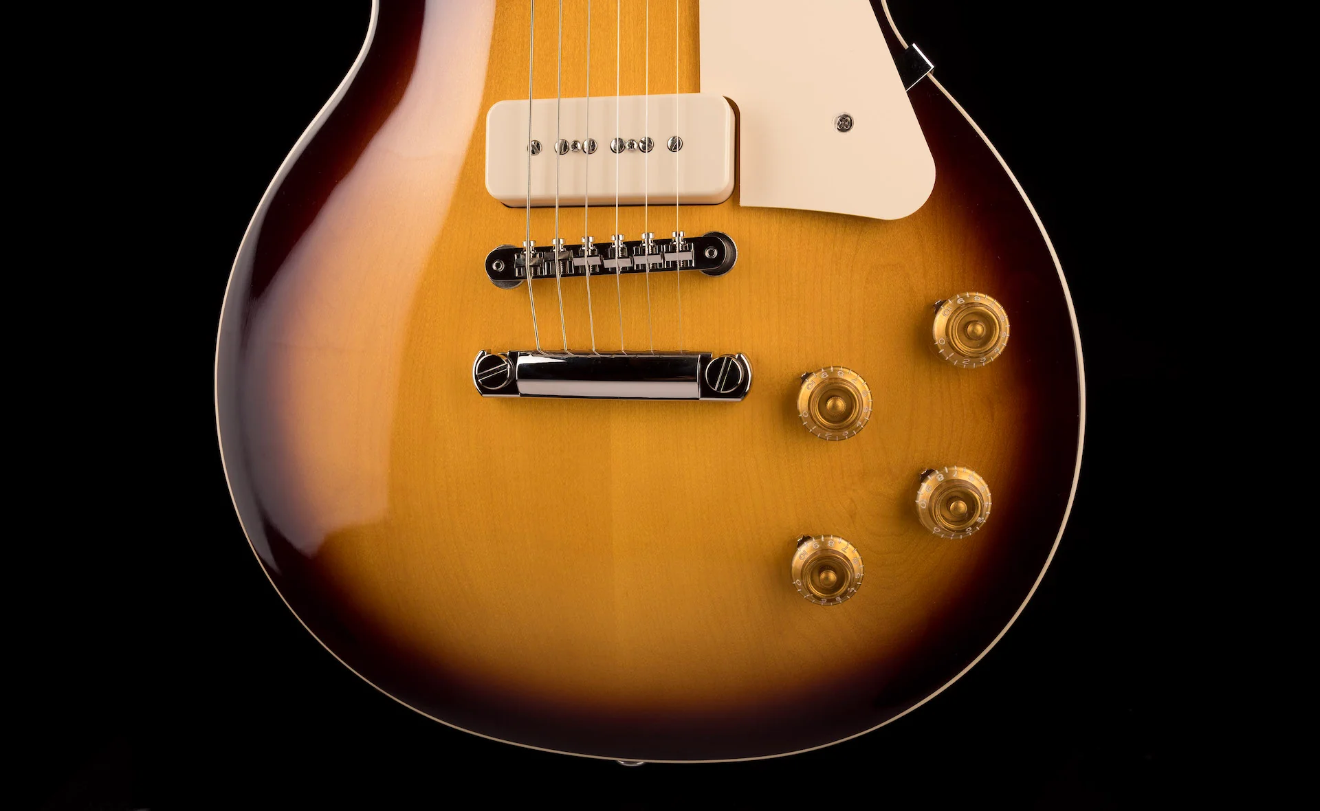 Gibson Les Paul Standard 50s P-90 Tobacco Burst With Case - Image 5