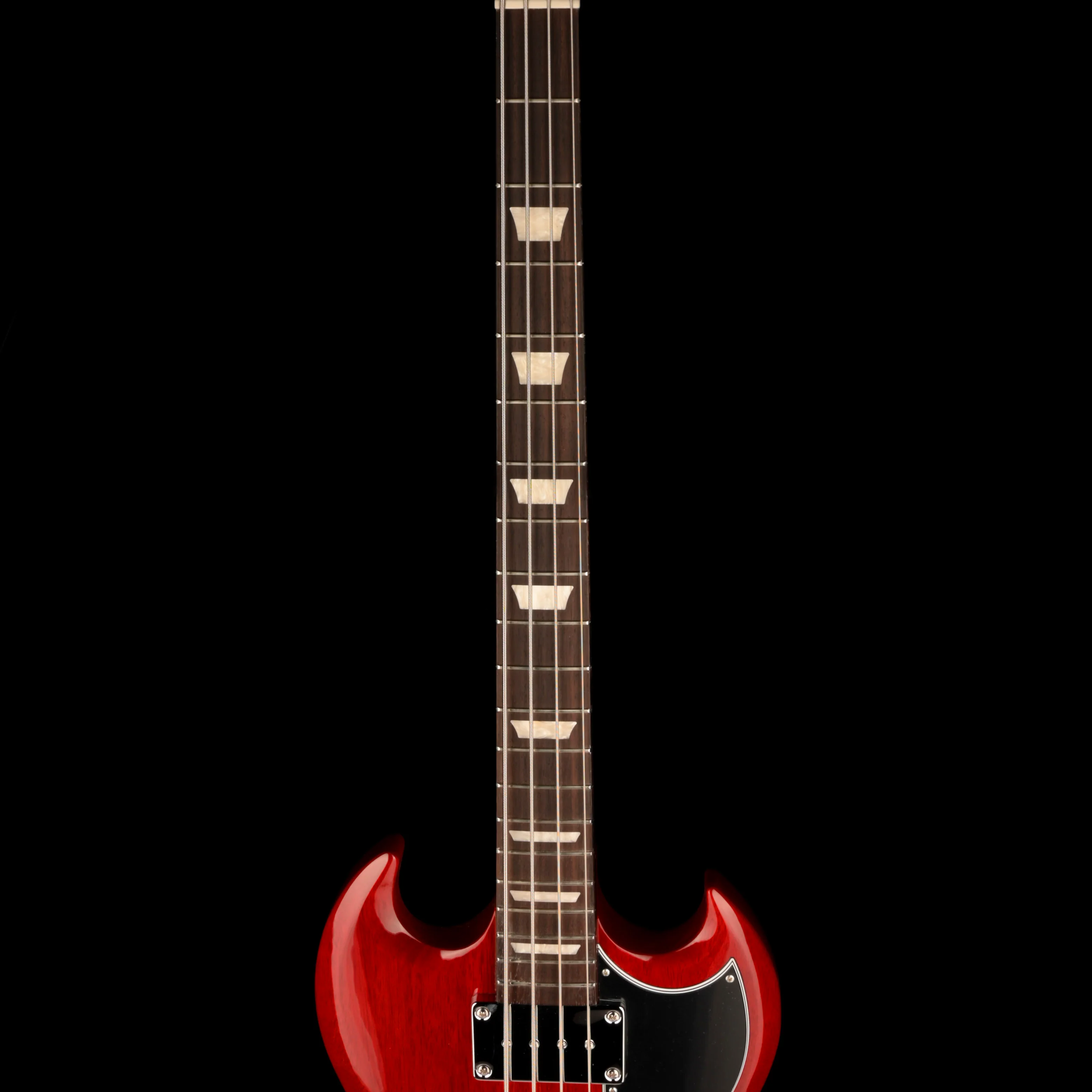 Gibson SG Standard Bass Heritage Cherry with Case - Serial # 203450005 - Demo - Image 7