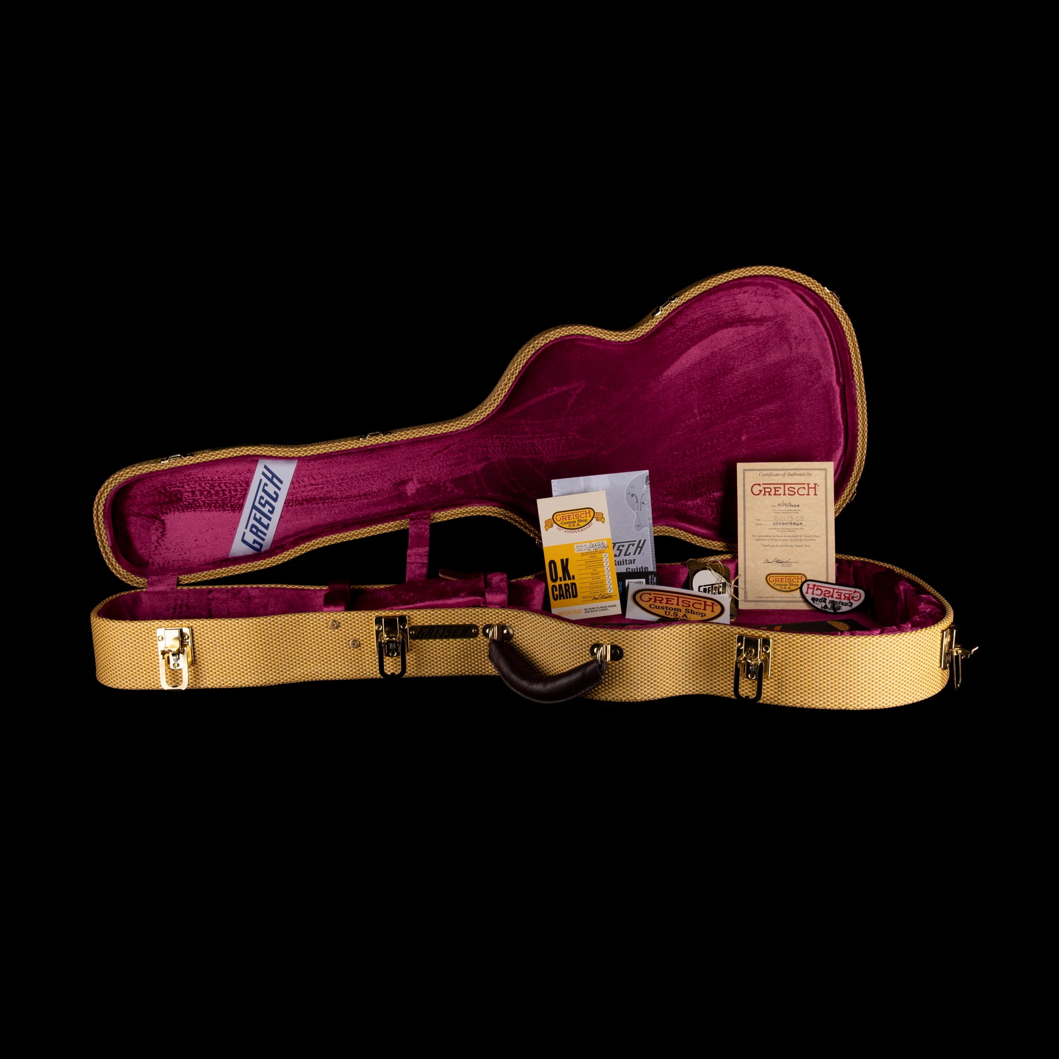 Gretsch Custom Shop Masterbuilt Chad Henrichsen 1959 Duo Jet NOS Olympic White - Image 16