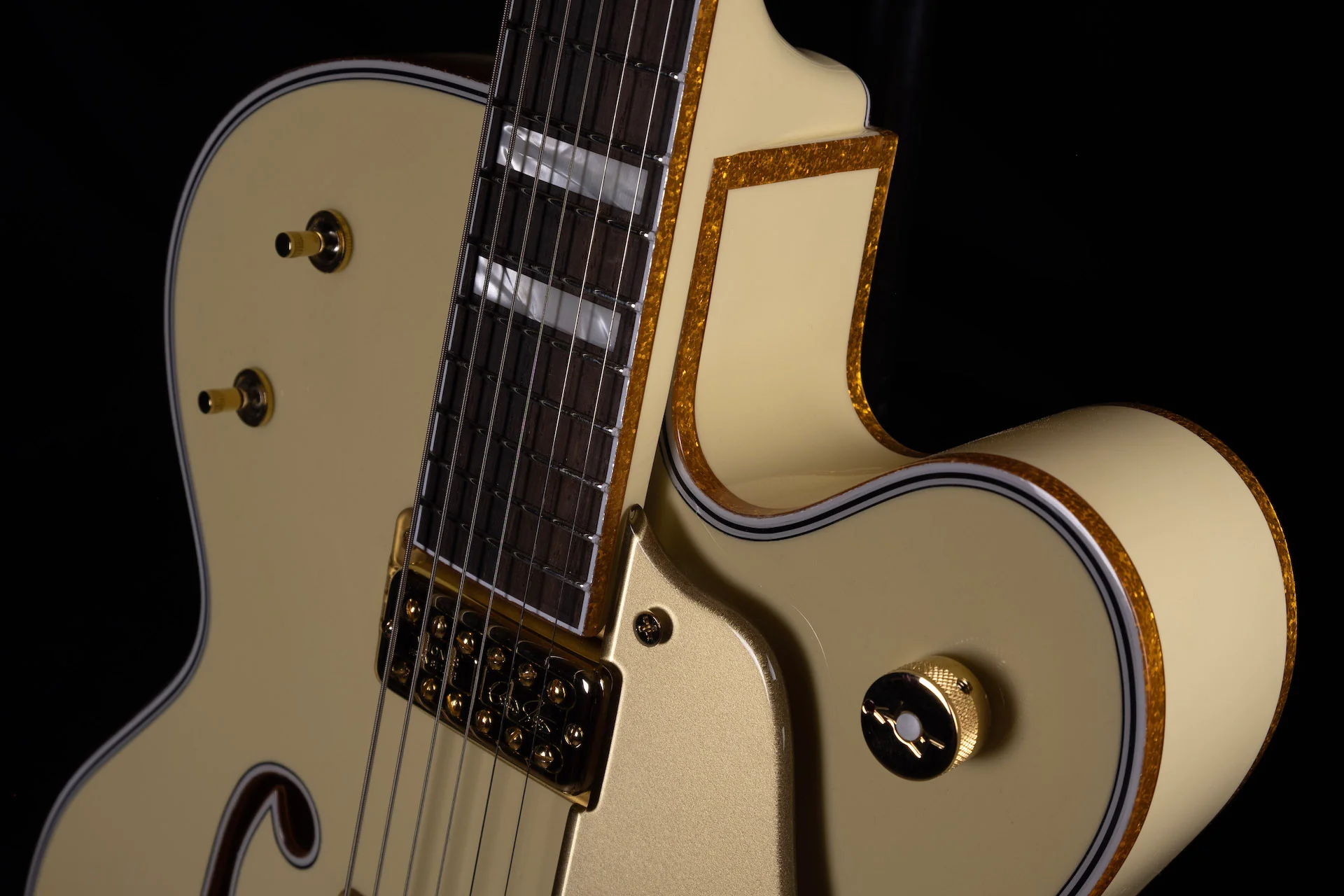 Gretsch Custom Shop Masterbuilt G6136CS-1959 Brazilian Rosewood White Falcon - Image 4