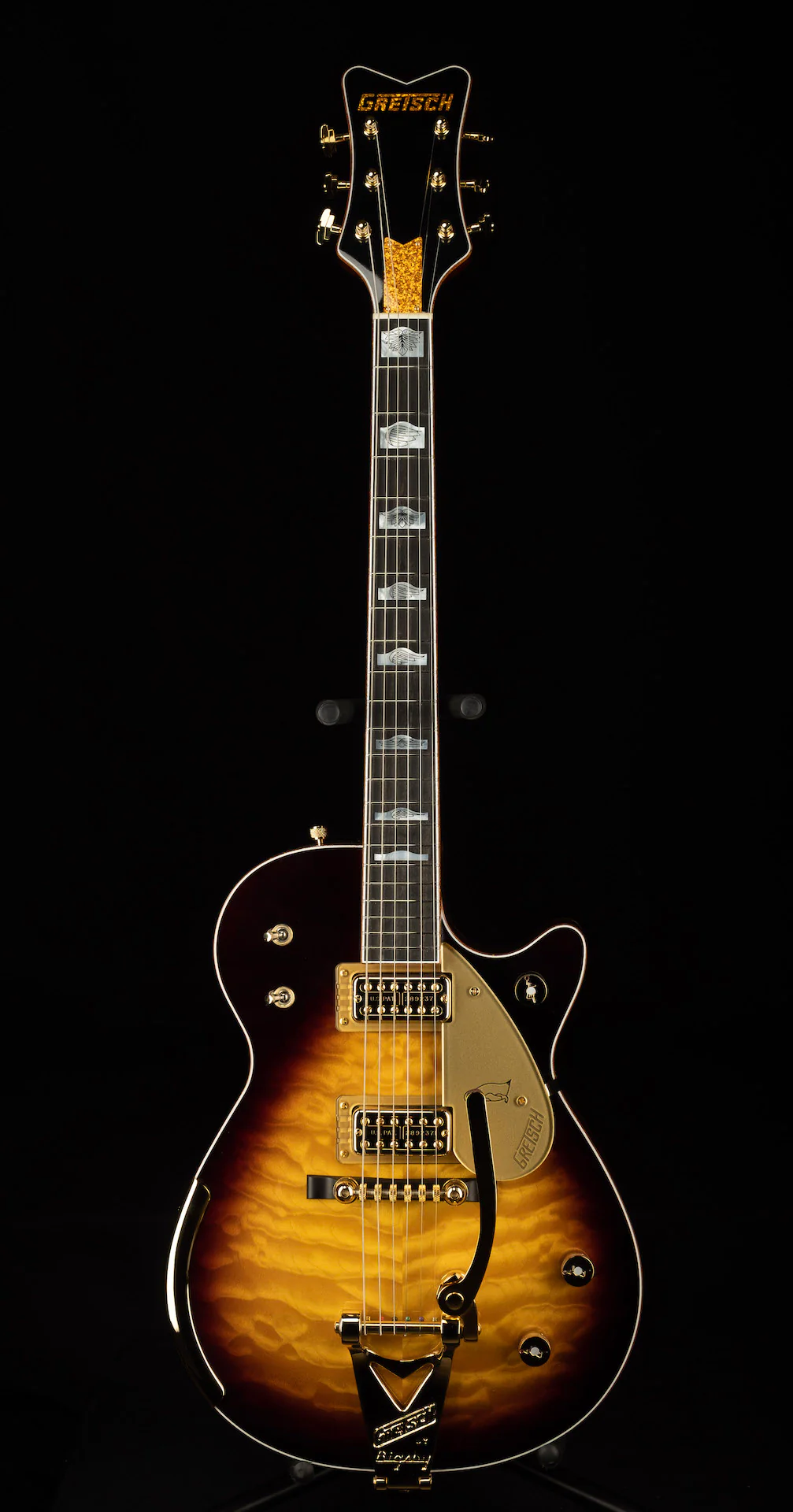Gretsch Custom Shop Masterbuilt Stephen Stern 1959 Penguin Quilt Maple Top NOS 2-Tone Sunburst - Image 2