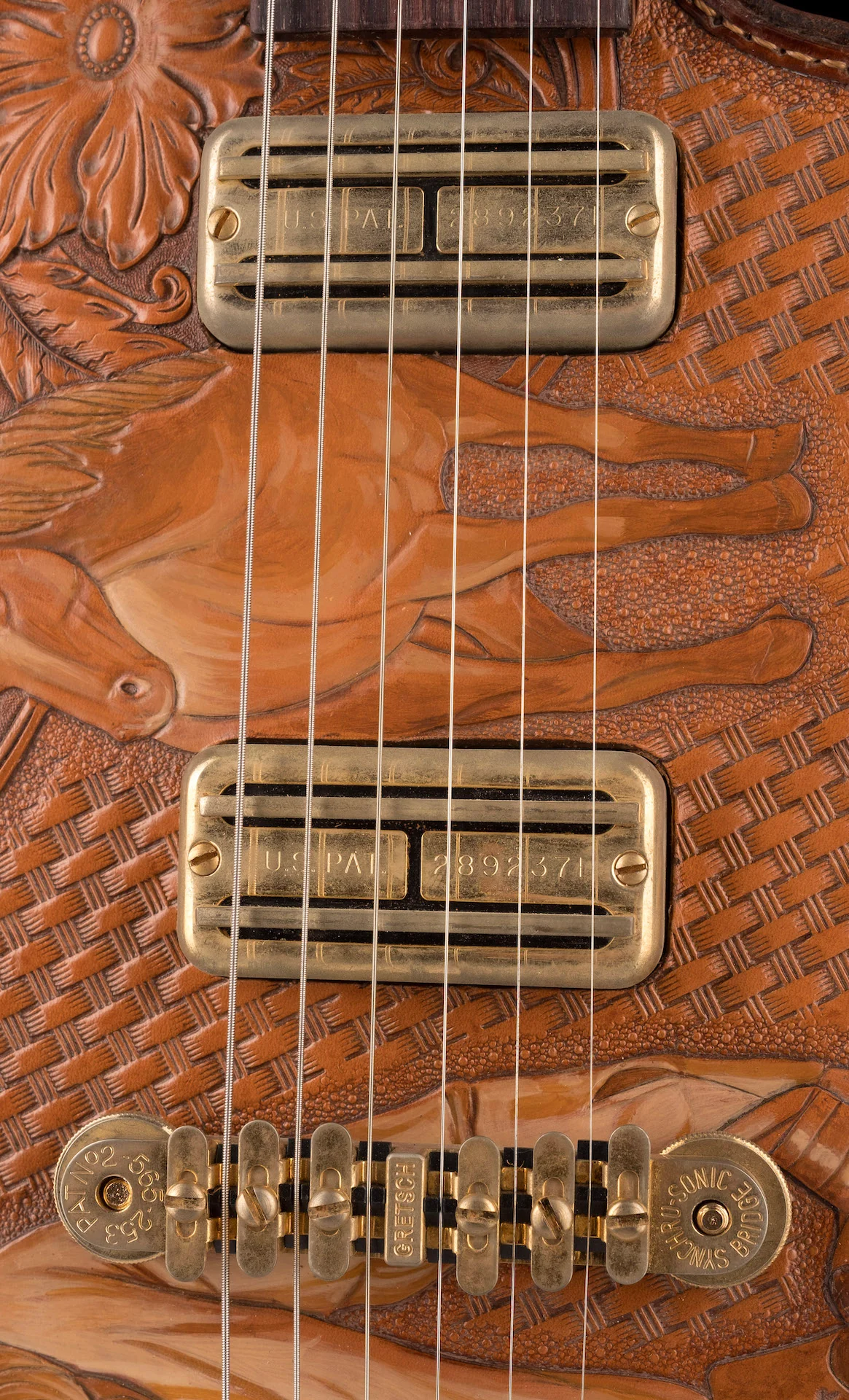 Gretsch Custom Shop Masterbuilt Stephen Stern G6130-CST Leather Roundup Closet Classic - Image 7