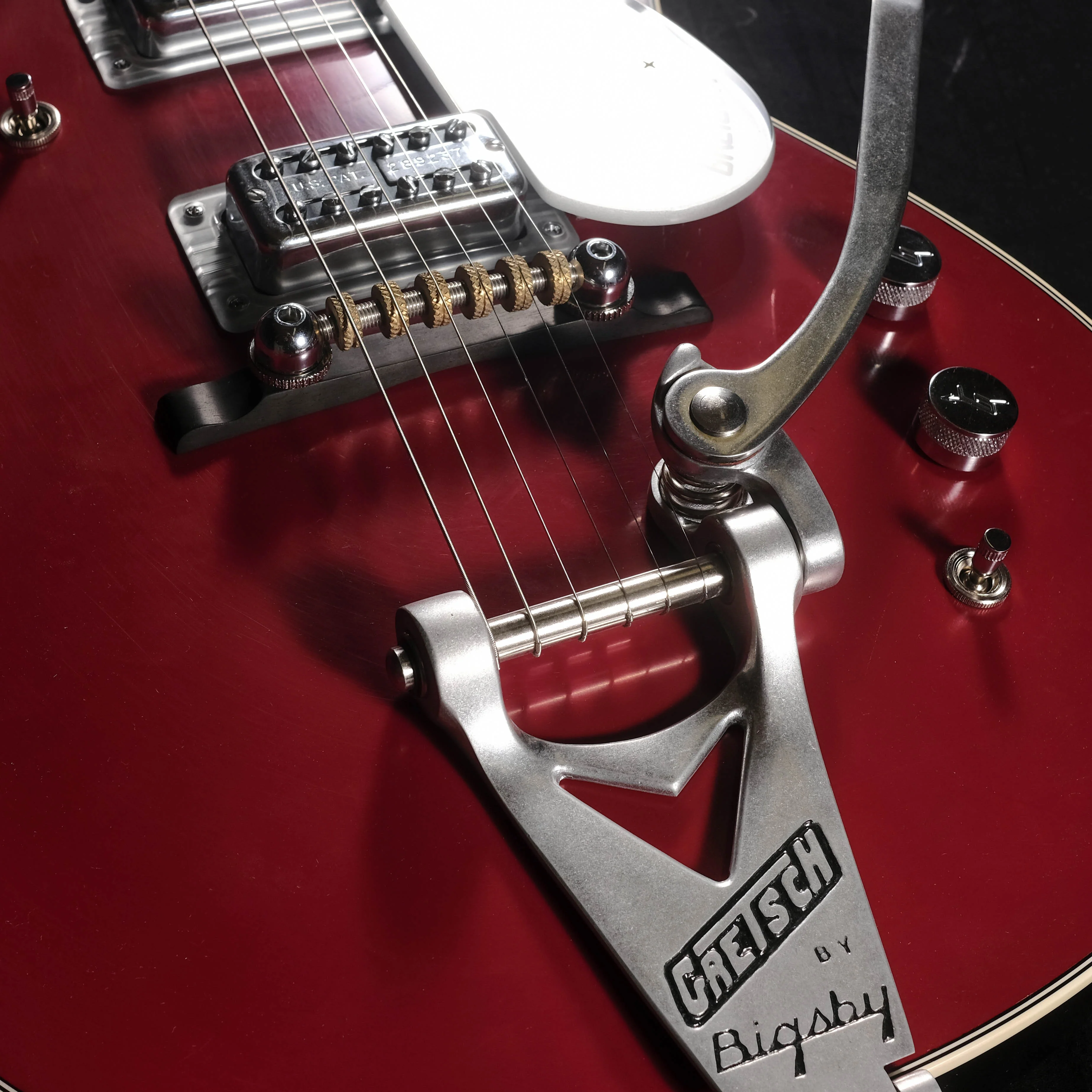 Gretsch Custom Shop Masterbuilt Stephen Stern G6131TCS 62 Firebird Jet Firebird Red - Image 6
