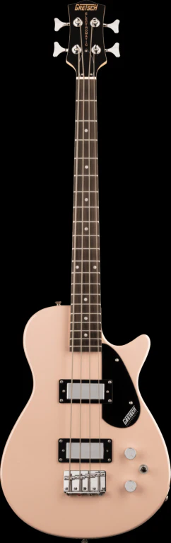Gretsch G2220 Electromatic Junior Jet Bass II Short-Scale Shell Pink - Image 2