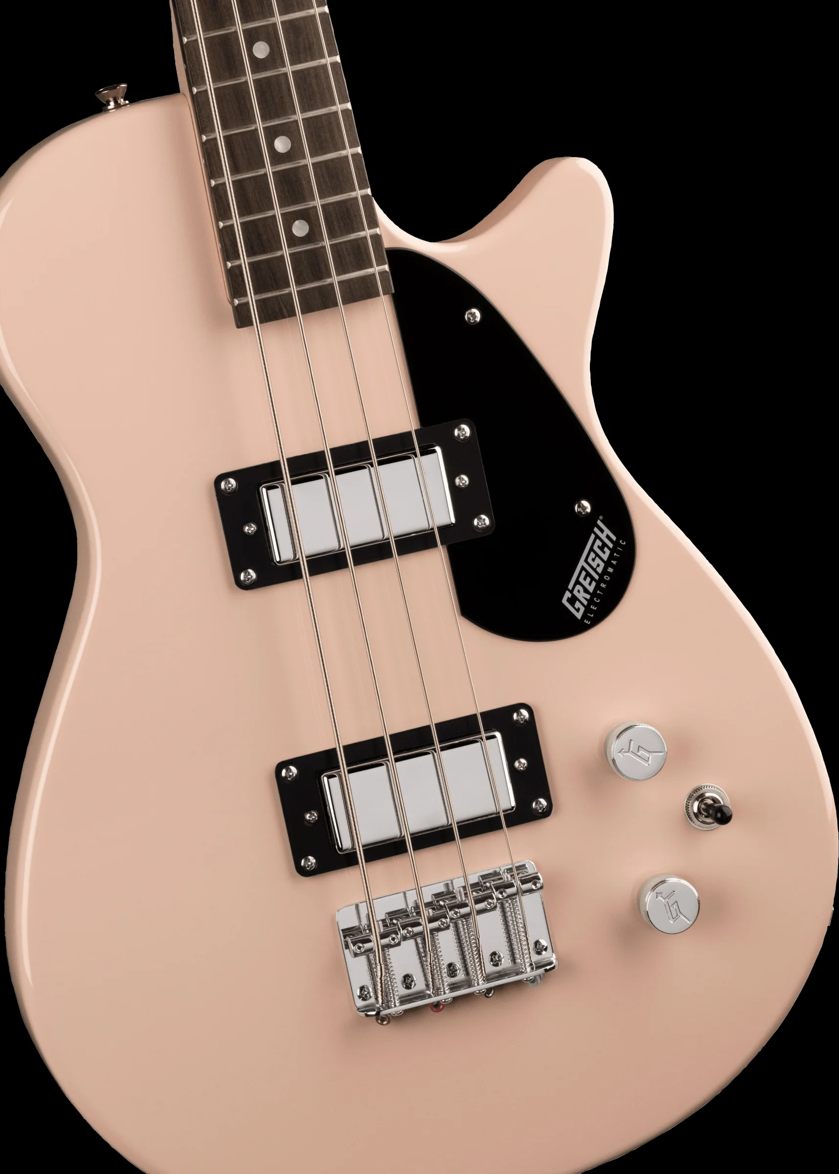 Gretsch G2220 Electromatic Junior Jet Bass II Short-Scale Shell Pink - Image 3