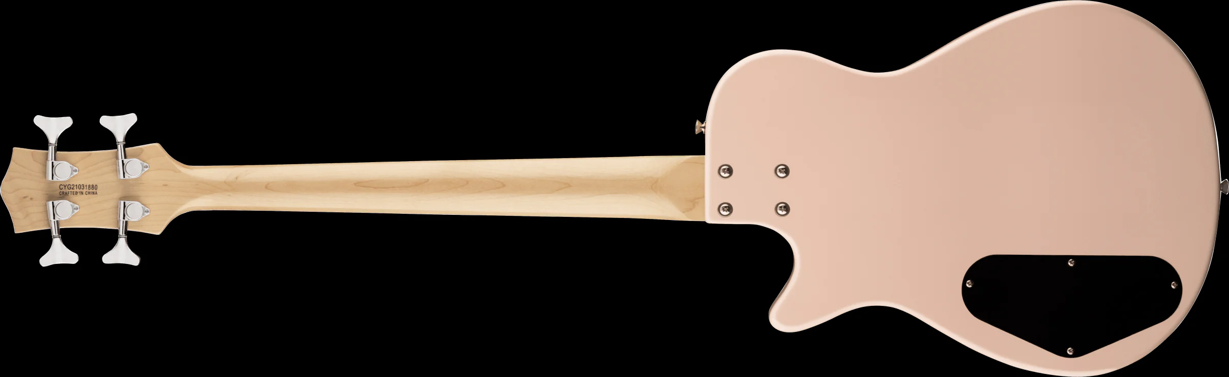 Gretsch G2220 Electromatic Junior Jet Bass II Short-Scale Shell Pink - Image 5