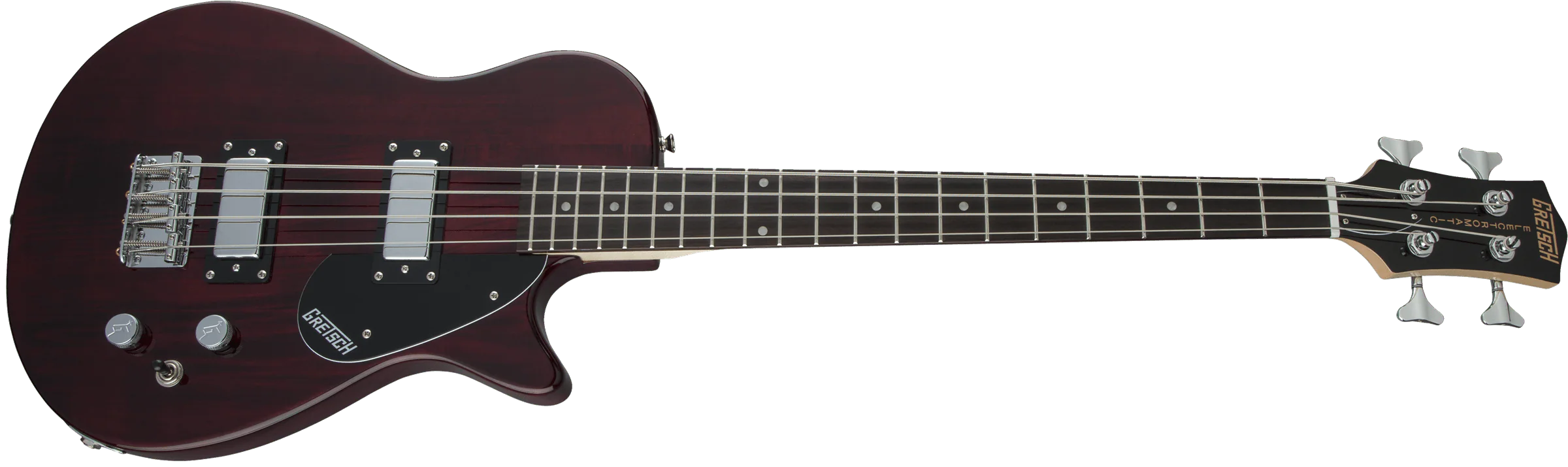 Gretsch G2220 Electromatic Junior Jet Bass II Short-Scale Walnut Stain - Image 4