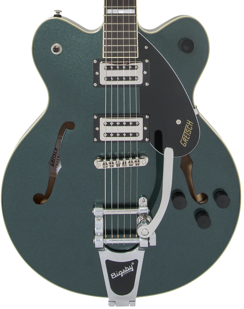 Gretsch G2622T Streamliner Center Block with Bigsby, Broad'Tron Pickups - Gunmetal