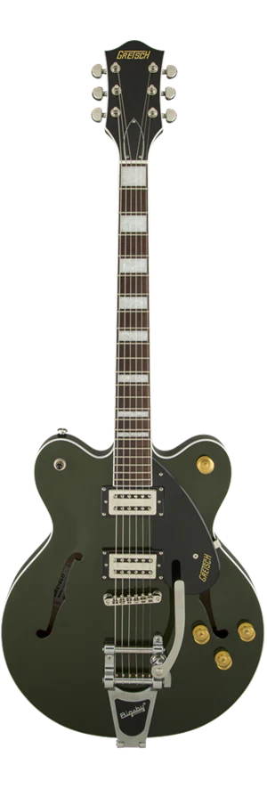 Gretsch G2622T Streamliner Center Block with Bigsby Broad'Tron Pickups Torino Green - Image 2
