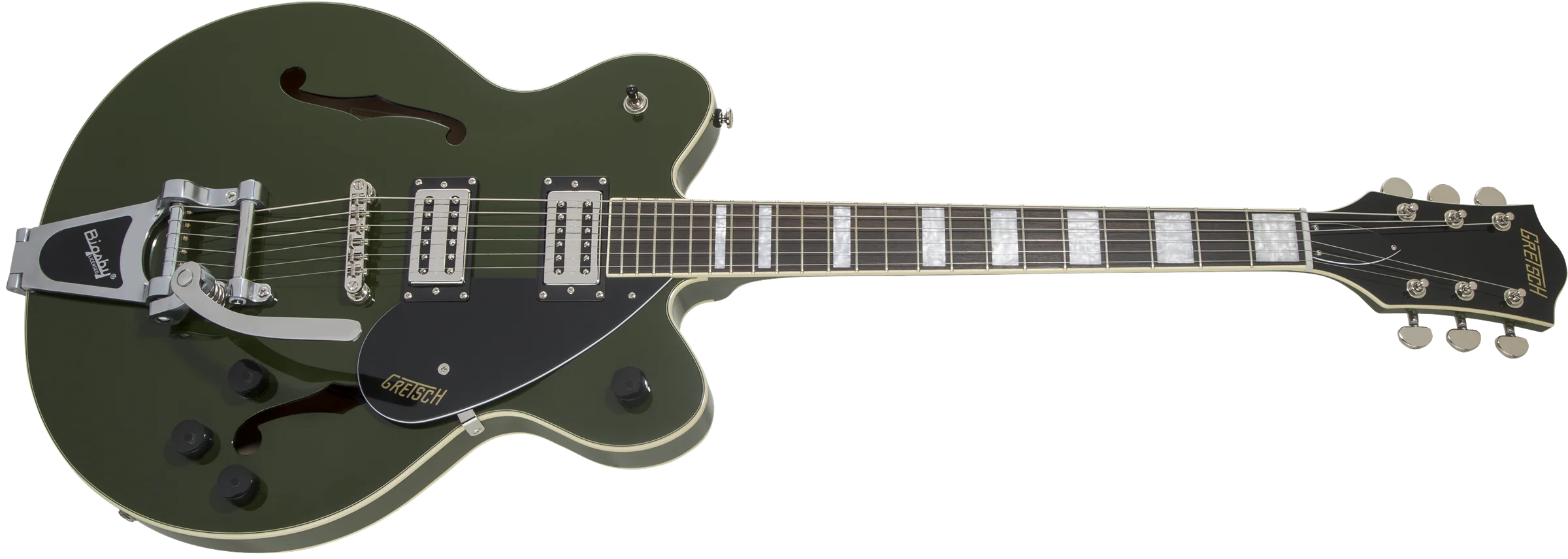 Gretsch G2622T Streamliner Center Block with Bigsby Broad'Tron Pickups Torino Green - Image 4