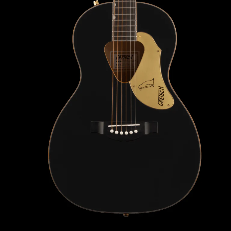 Gretsch G5021E Rancher Penguin Parlor Black Acoustic Electric Guitar