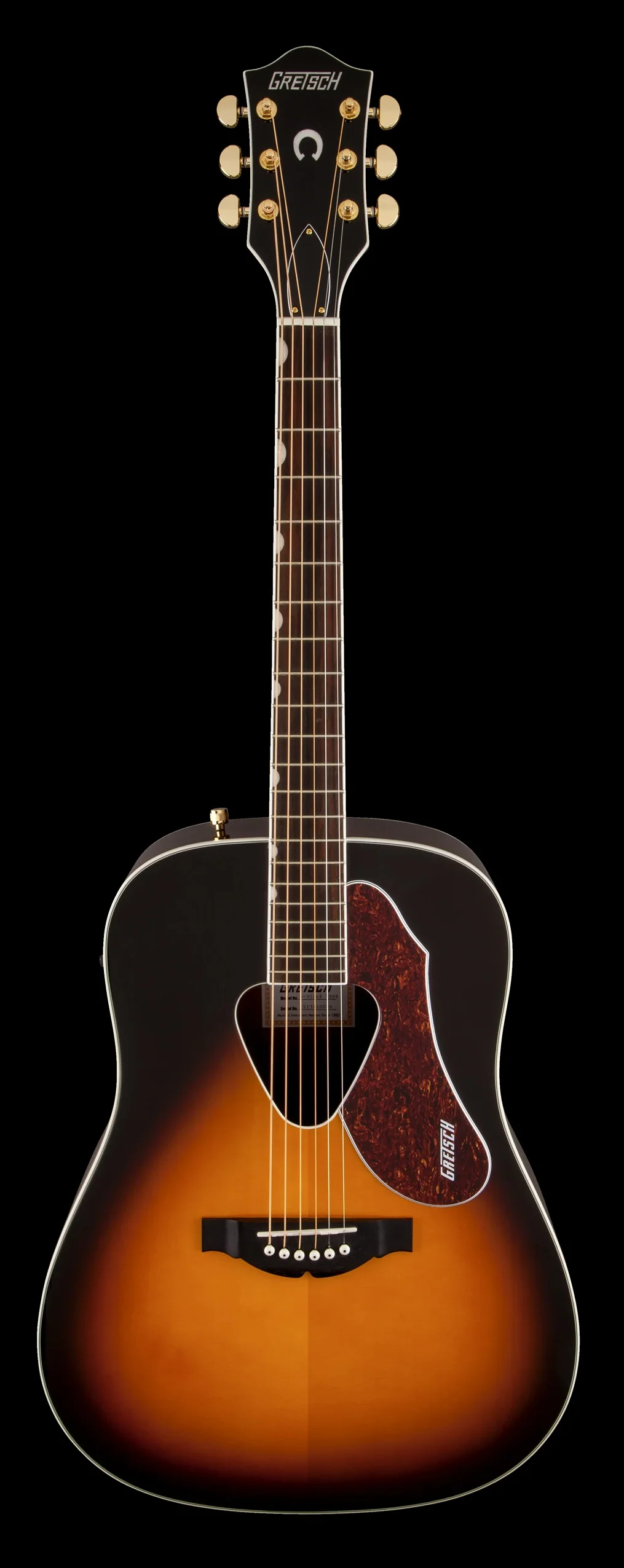 Gretsch G5024E Rancher Dreadnought Electric Fishman Pickup System Sunburst Acoustic Electric Guitar - Image 3