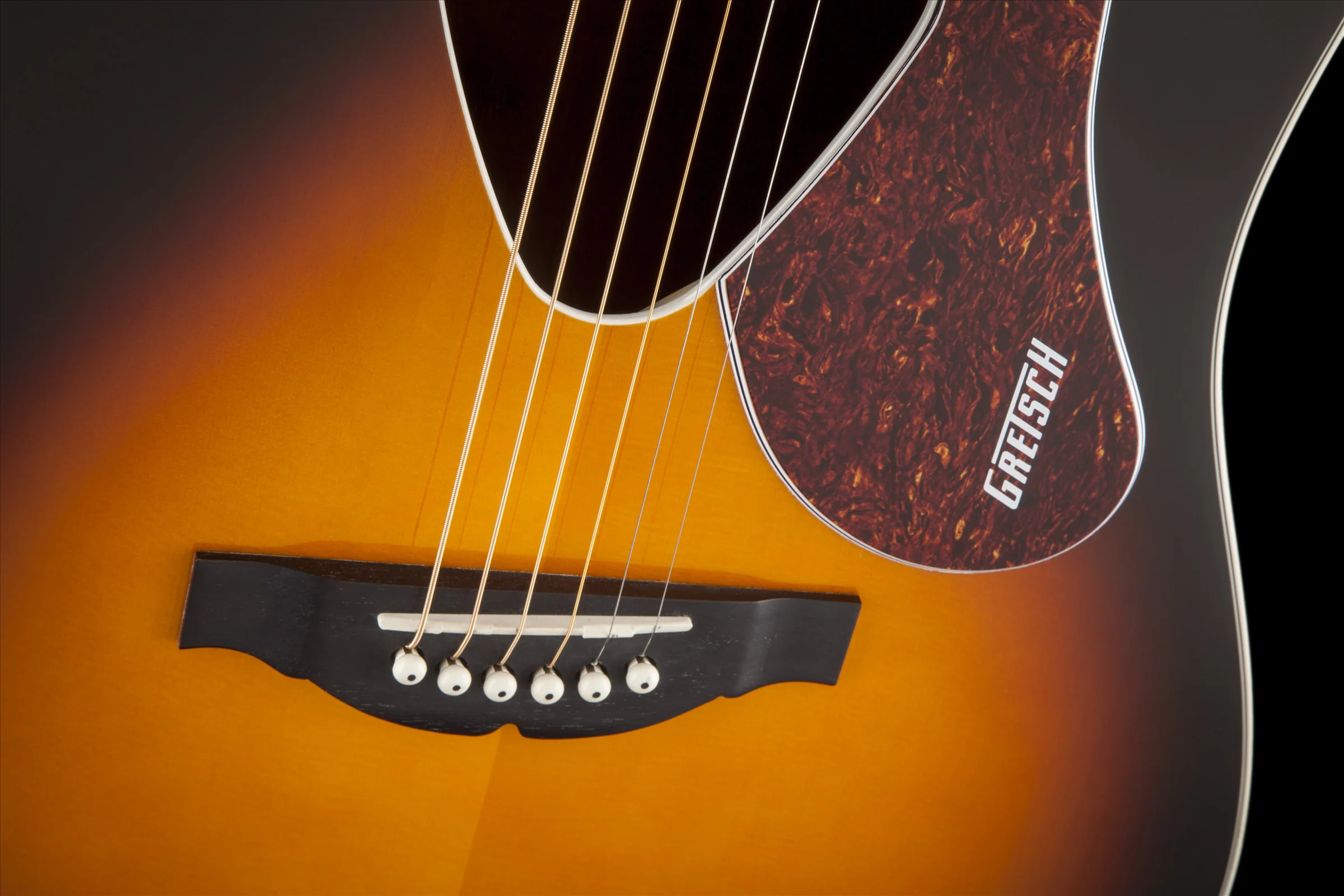 Gretsch G5024E Rancher Dreadnought Electric Fishman Pickup System Sunburst Acoustic Electric Guitar - Image 4