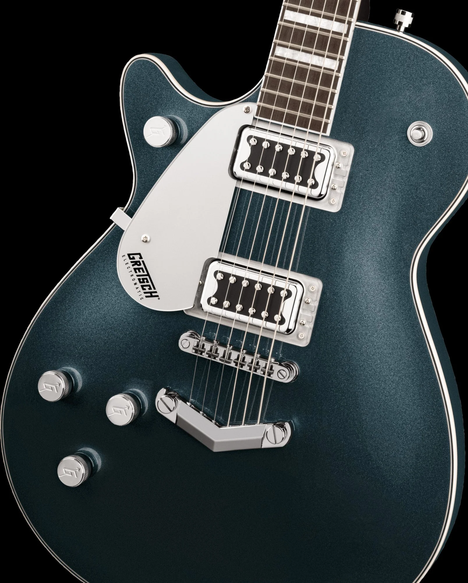 Gretsch G5220LH Electromatic Jet BT Single-Cut with V-Stoptail Left-Handed Jade Grey Metallic - Image 3