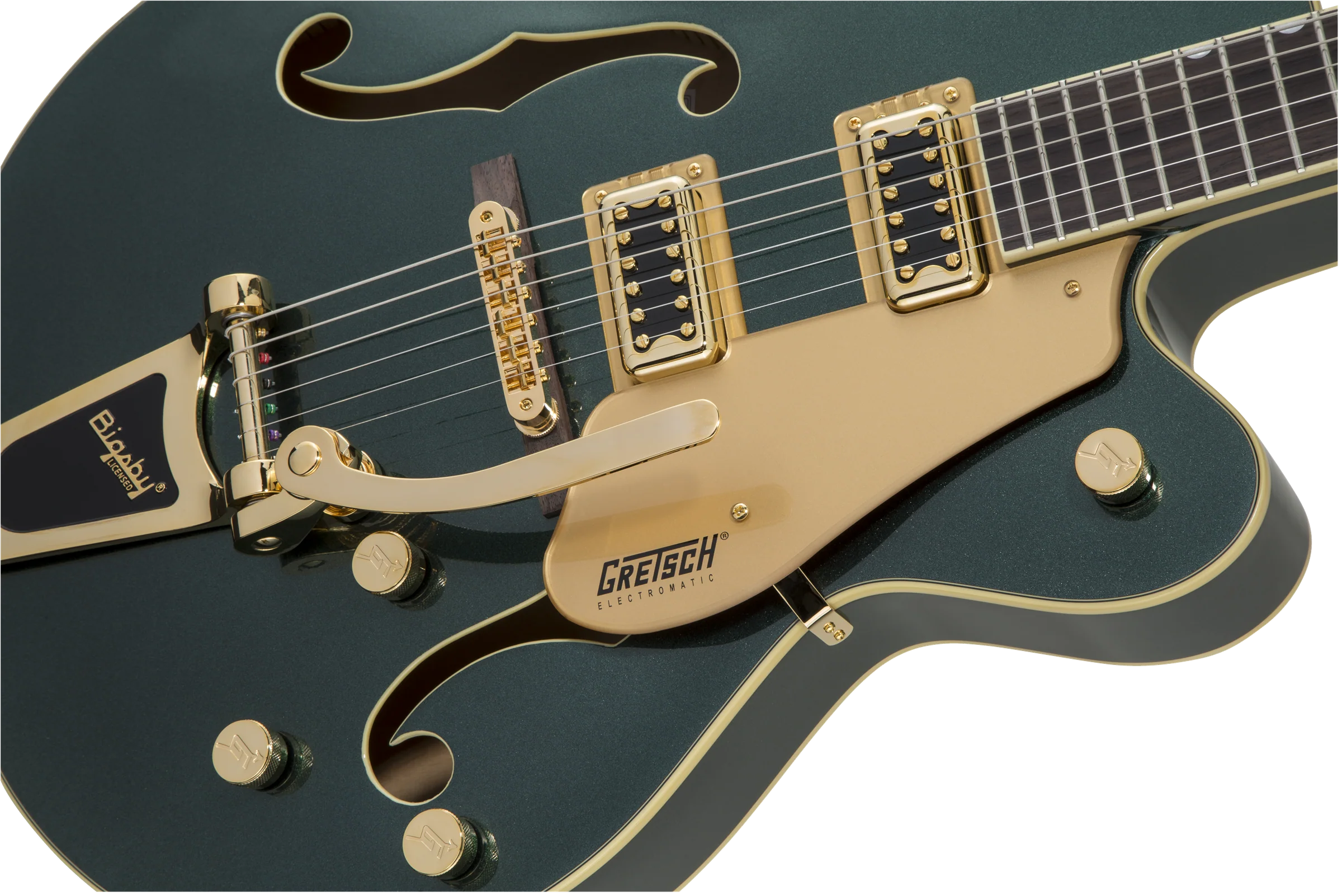 DISC - Gretsch G5420TG Limited Edition Electromatic Hollow Body Cadillac Green w/ Bigsby - Image 6