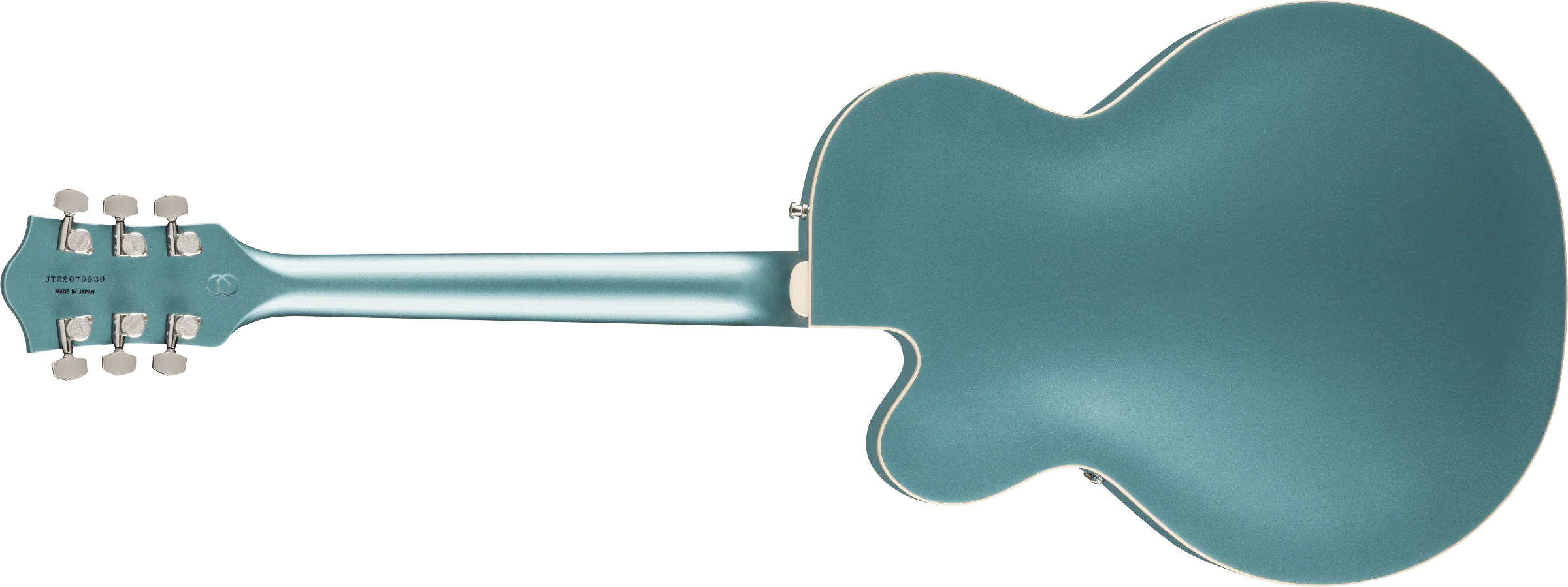 Gretsch G6118T-140 LTD 140th Double Platinum Anniversary With Bigsby Two-Tone Pure Platinum/Stone Platinum With Case - Image 5