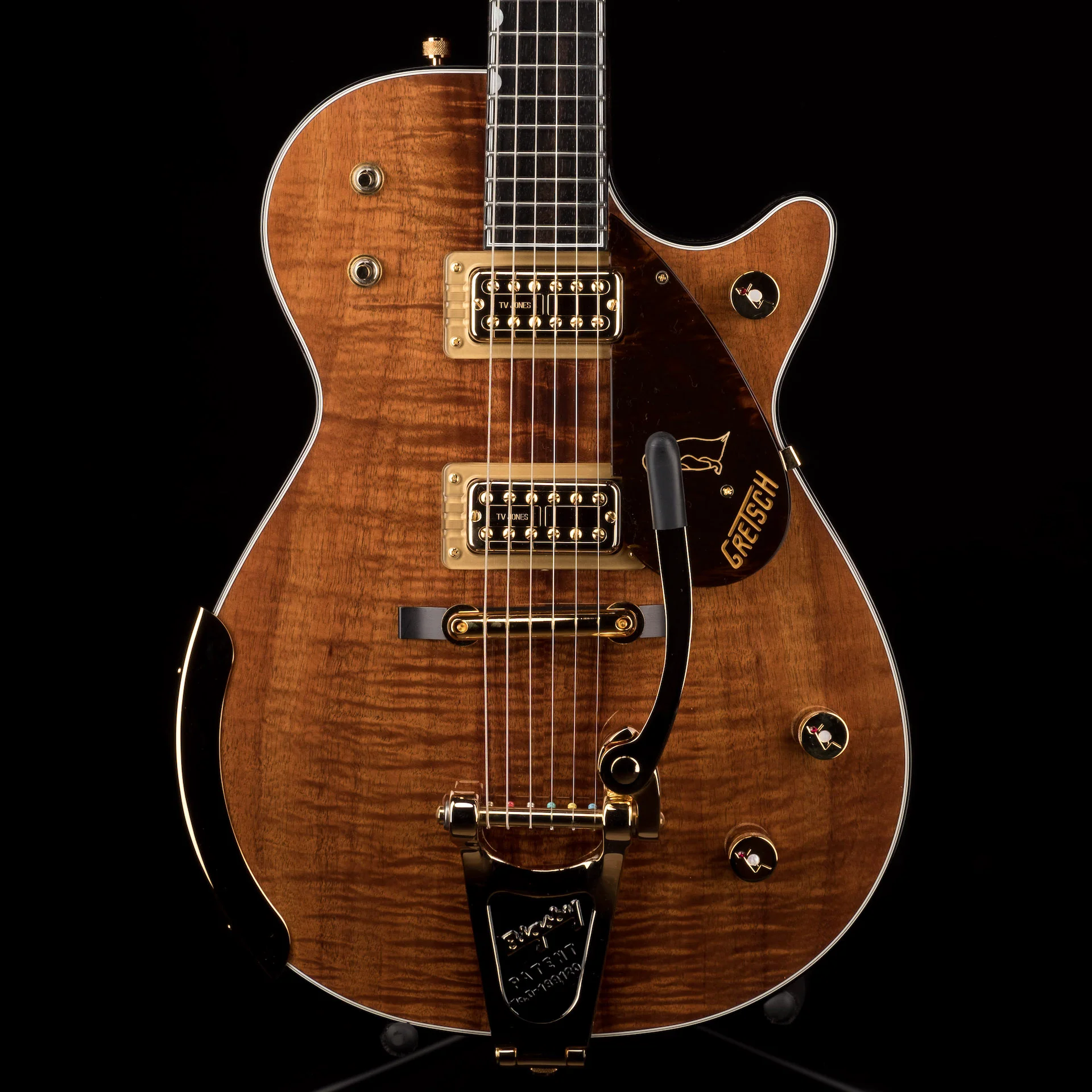 Gretsch G6134T Limited Edition Penguin Koa with Bigsby Natural Electric Guitar With Case