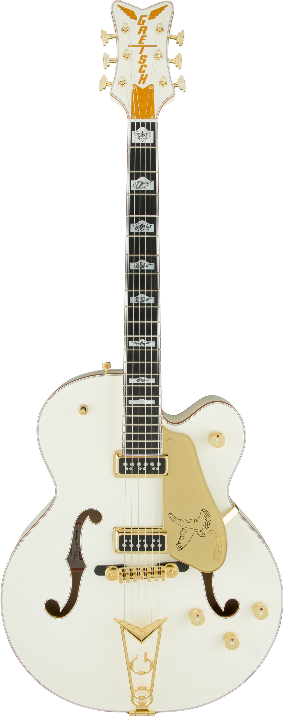 Gretsch G6136-55 Vintage Select Edition '55 Falcon Hollow Body Vintage White Lacquer - Image 2
