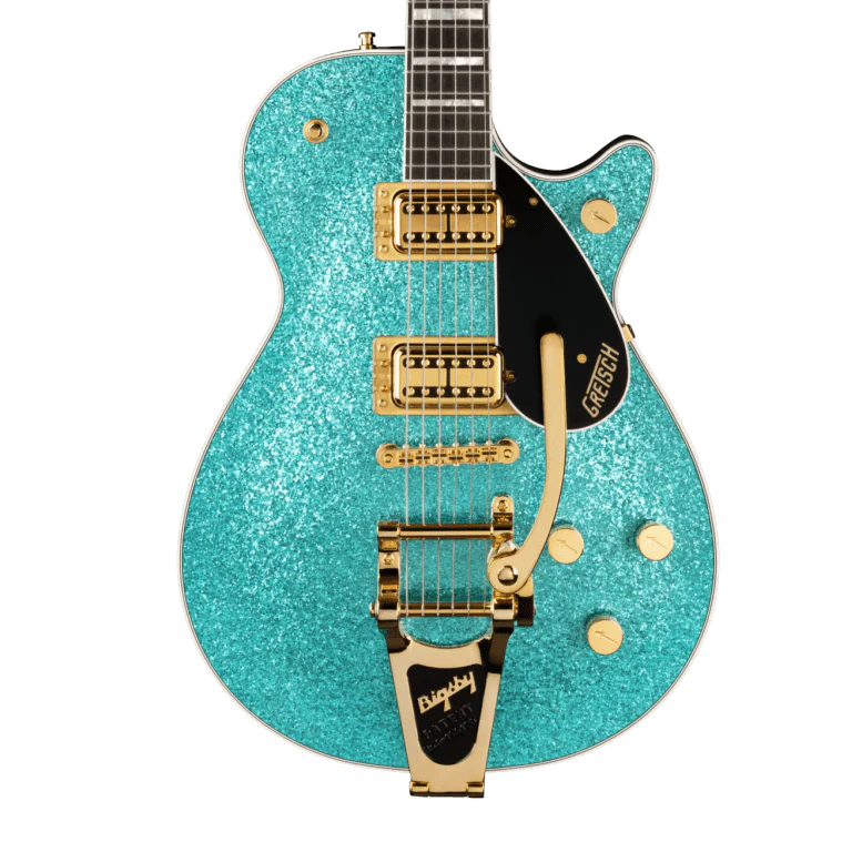 Gretsch G6229TG Limited Edition Players Edition Sparkle Jet BT with Bigsby Ocean Turquoise Sparkle