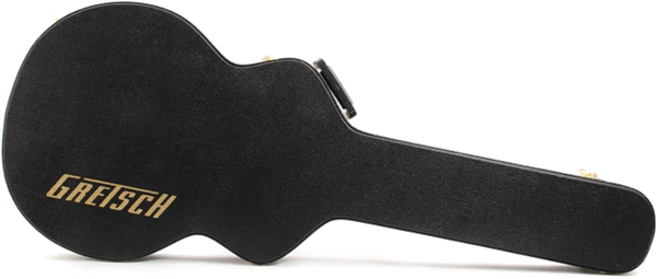 Gretsch G6298 16" Hollow Body Flat Top Hardshell Case, Electromatic® 12-String, Black