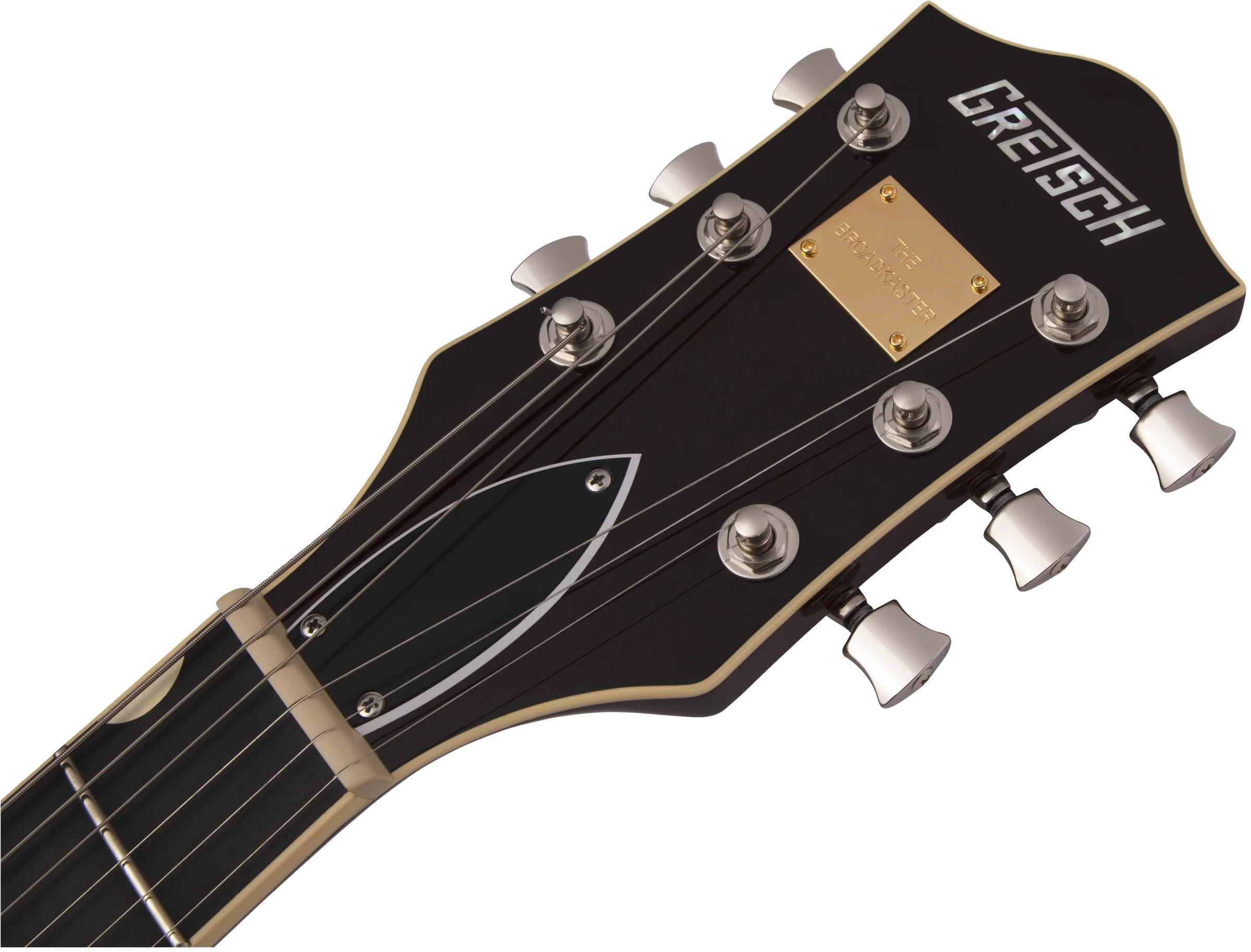 Gretsch G659T Players Edition Broadkaster Jr. Center Block Single-Cut with Bigsby Two-Tone Lotus Ivory/Walnut Stain Electric Guitar - Image 9