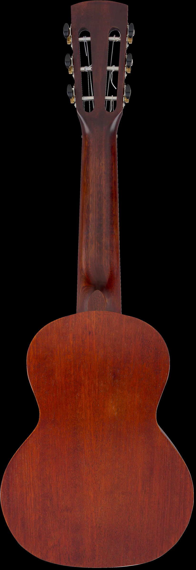 Gretsch G9126 Guitar-Ukulele Acoustic with Gig Bag Honey Mahogany Stain - Image 8