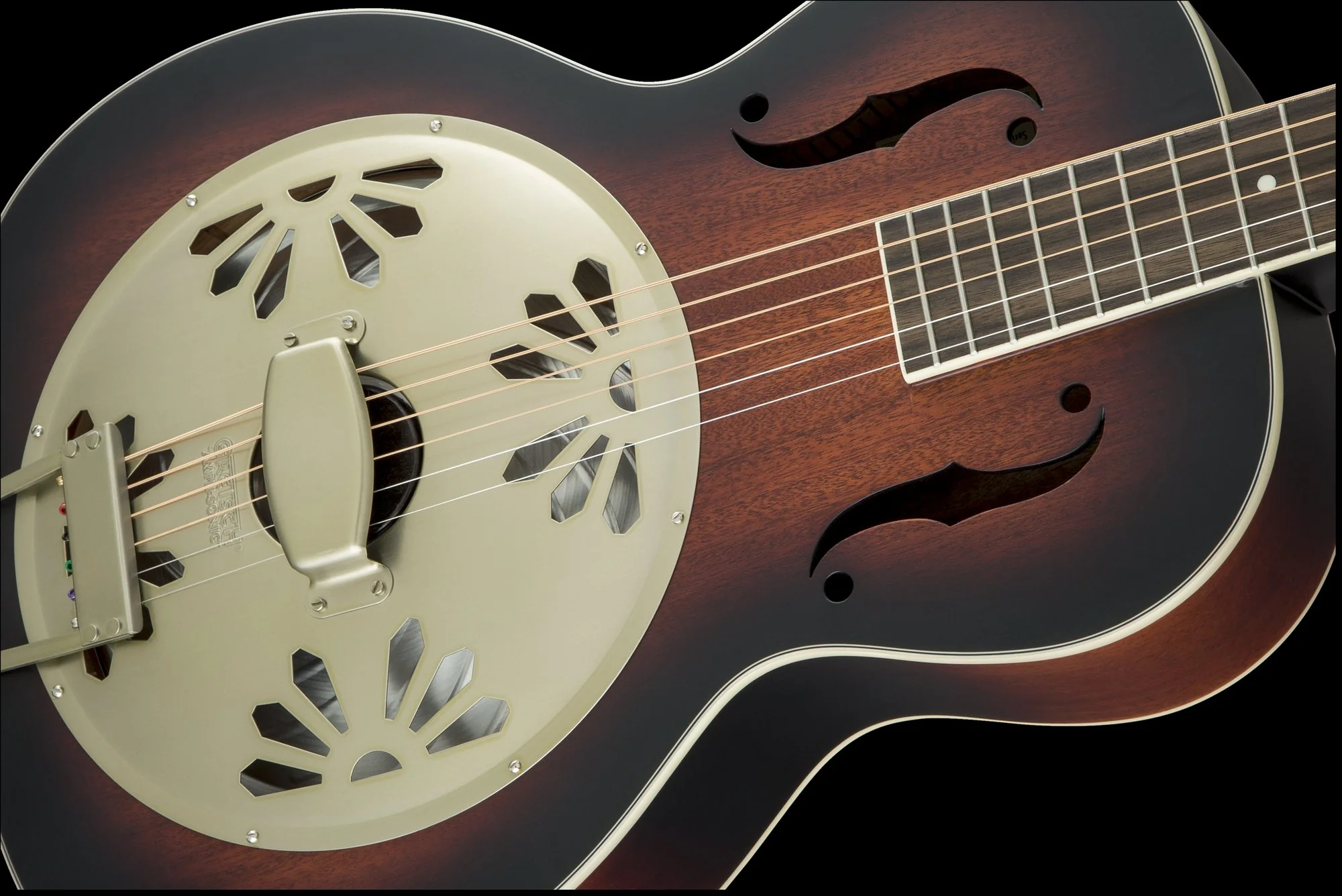 Gretsch G9241 Alligator Biscuit Round-Neck Acoustic-Electric Resonator Guitar - Image 6