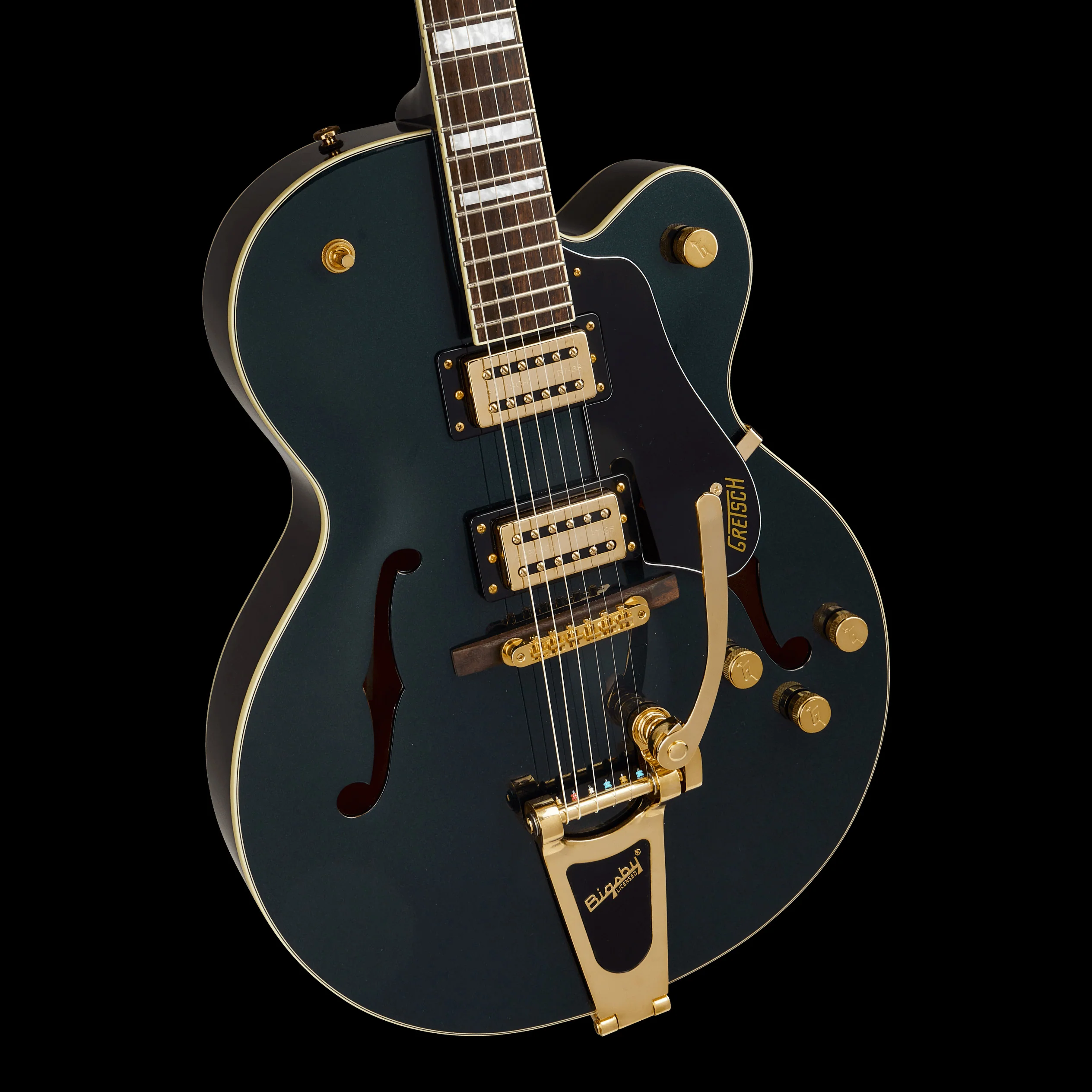 Gretsch Limited Edition G2420TG Streamliner Hollow Body w/ Bigsby Cadillac Green - Image 3