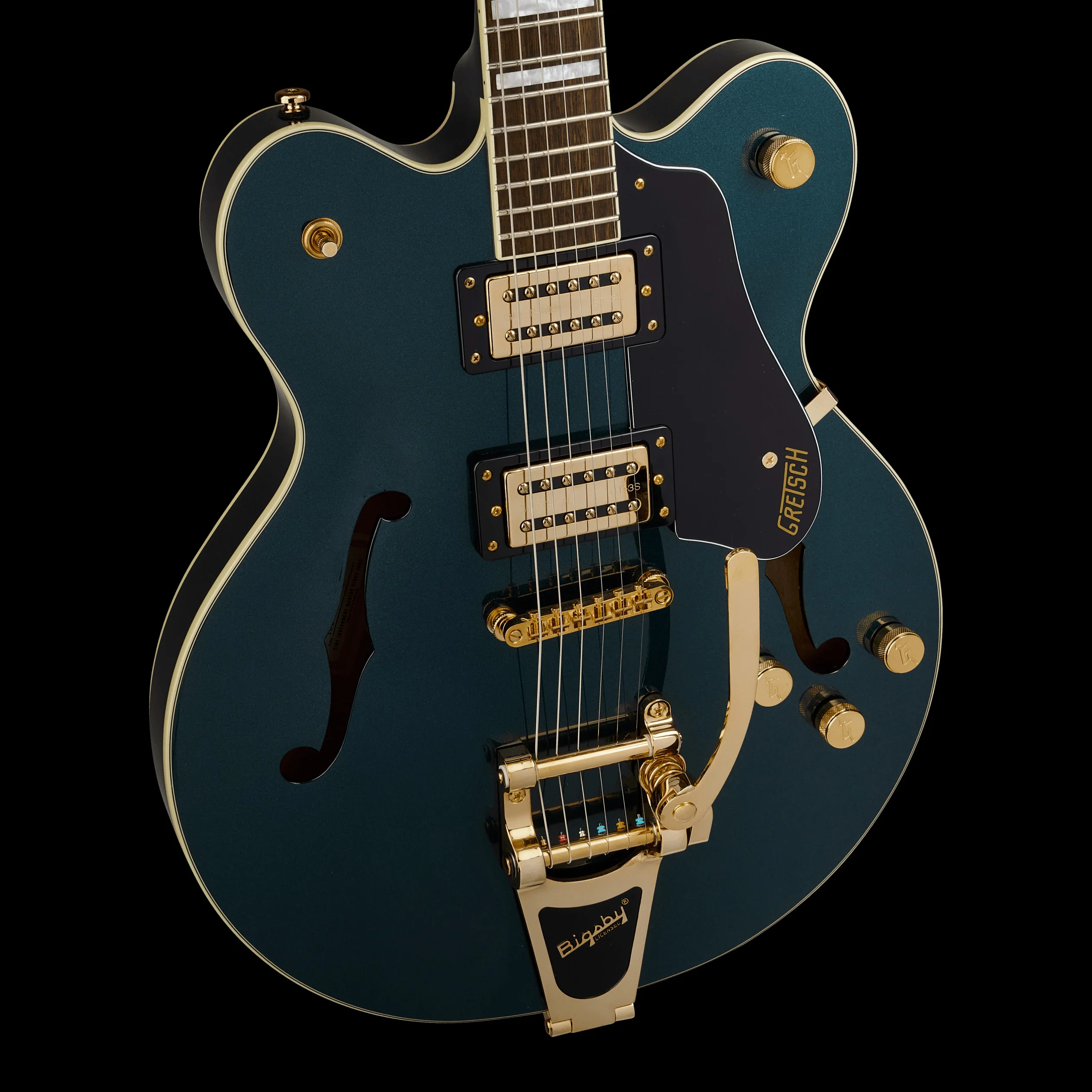 Gretsch Limited Edition G2622TG Streamliner Center Block Double-Cut with Bigsby Midnight Sapphire - Image 3