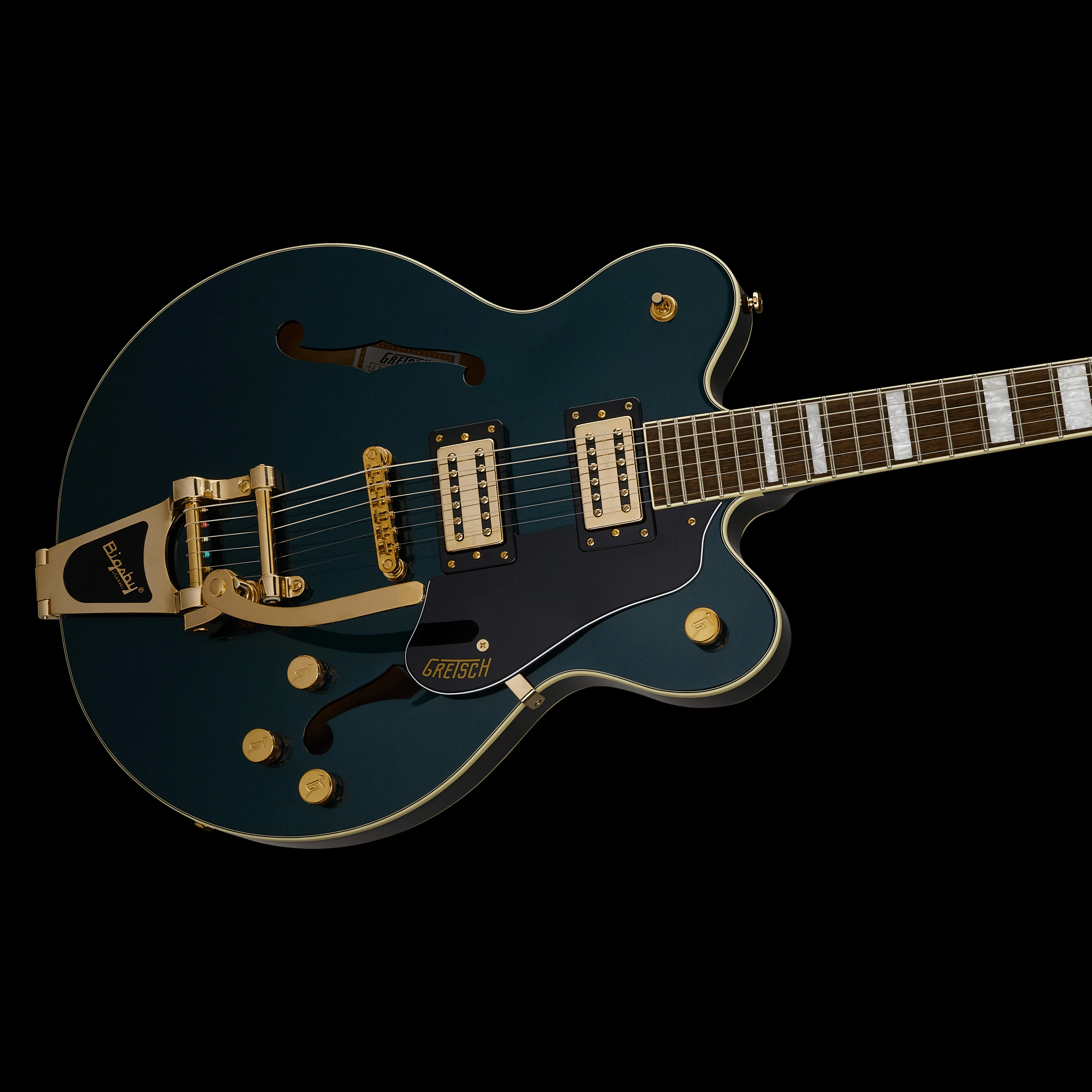 Gretsch Limited Edition G2622TG Streamliner Center Block Double-Cut with Bigsby Midnight Sapphire - Image 4