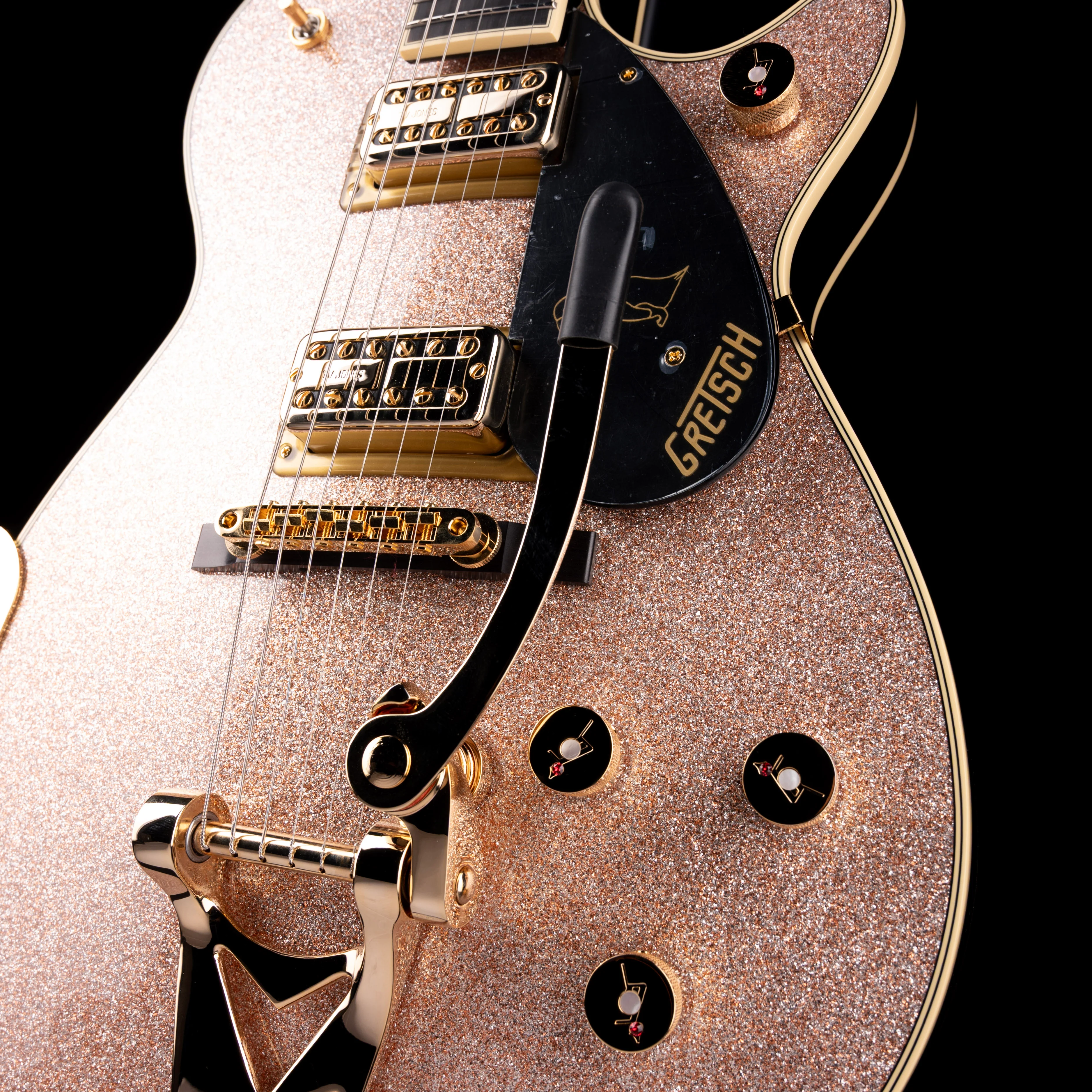 Gretsch Limited Edition G6129TG Champagne Sparkle Penguin with Case - Image 5