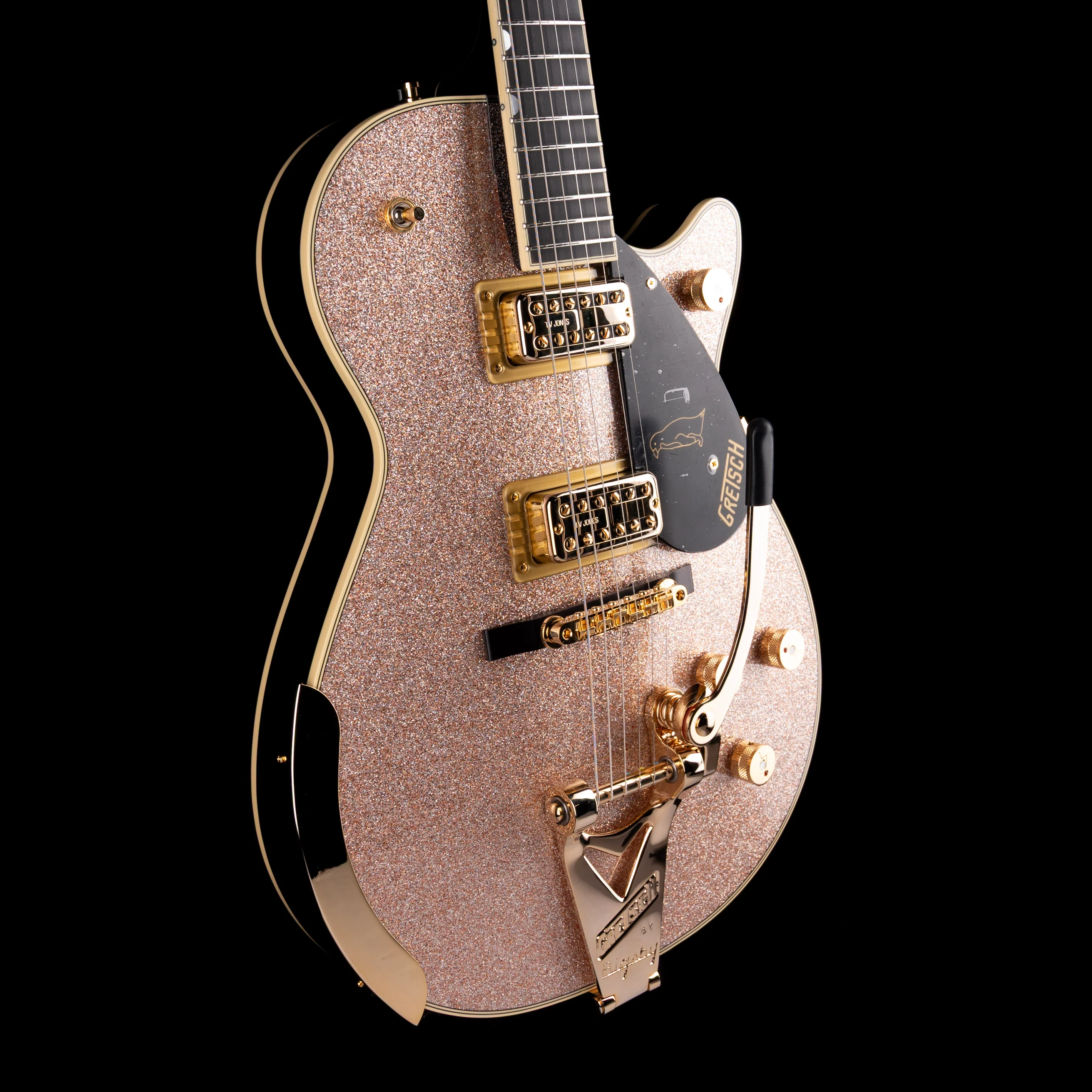 Gretsch Limited Edition G6129TG Champagne Sparkle Penguin with Case - Image 6
