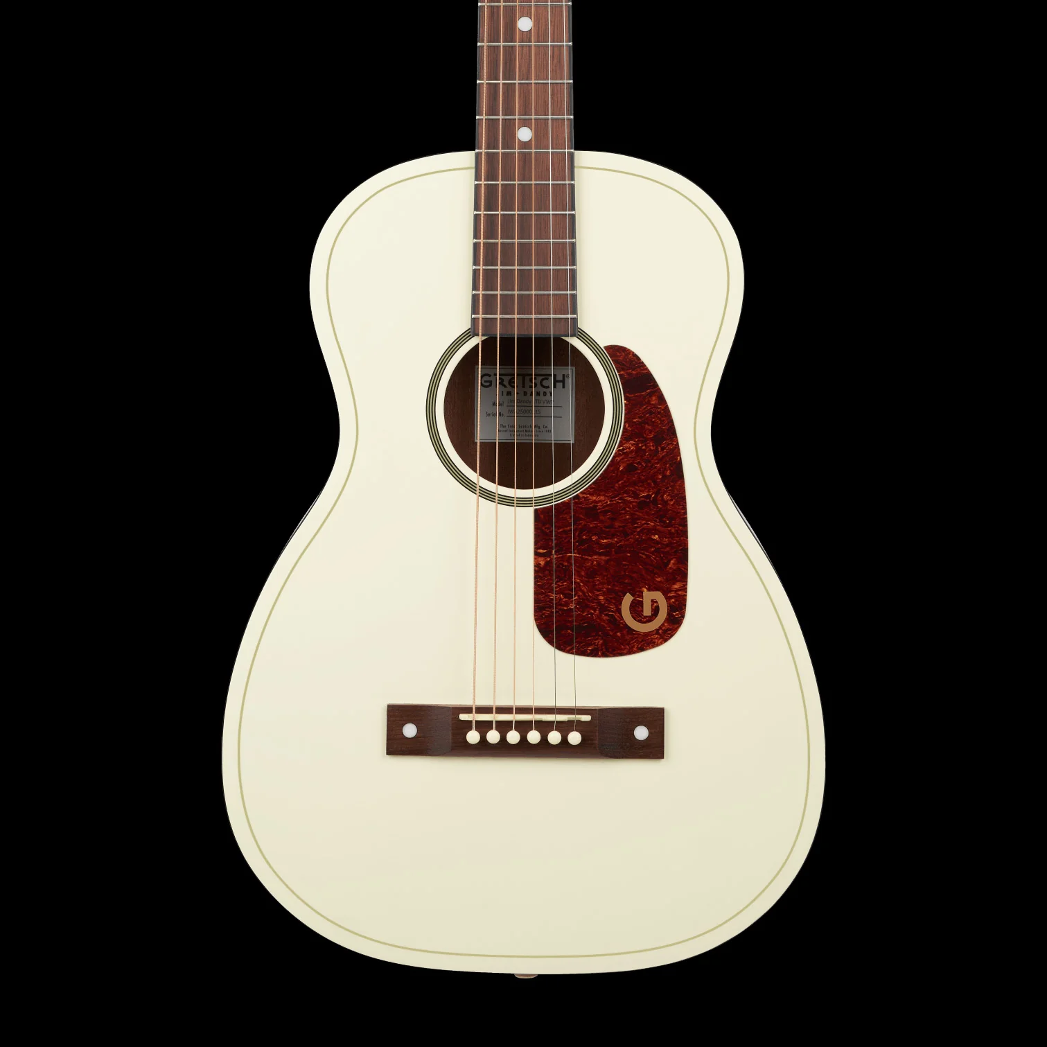 Gretsch Limited Edition Jim Dandy Parlor Acoustic Vintage White