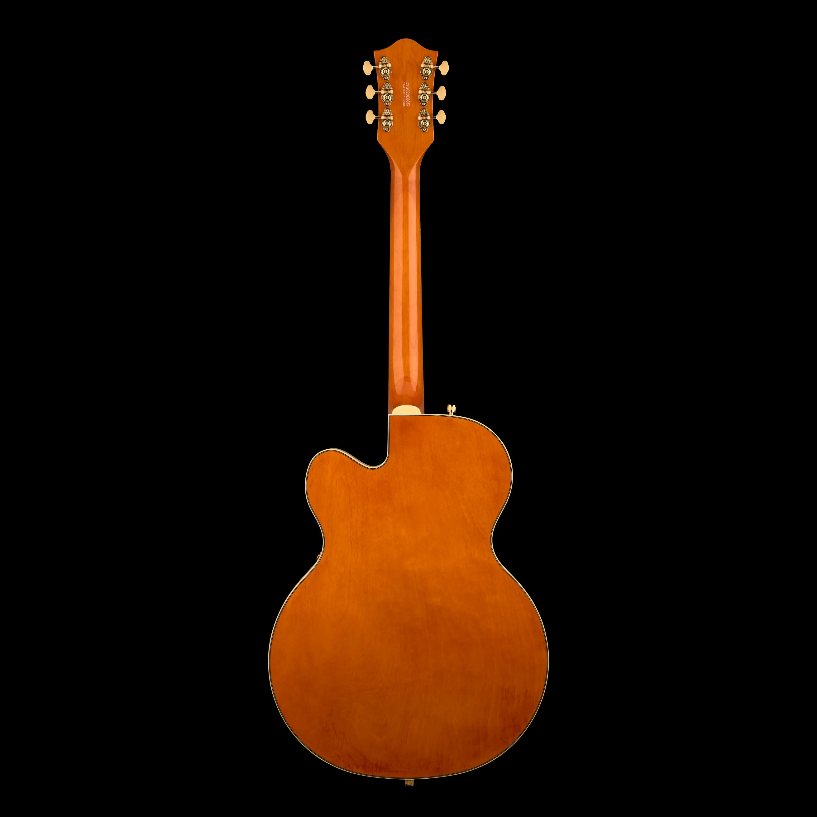 Gretsch Synchromatic Nashville Hollow Body with Bigsby 50's Orange Stain With Case - Image 3