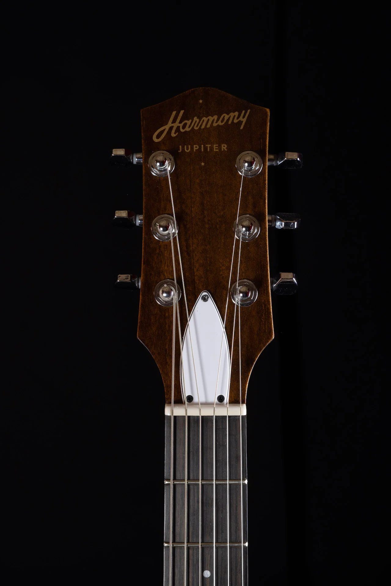 Harmony Limited Edition Jupiter Flame Maple Top Transparent Red Electric Guitar - Image 8