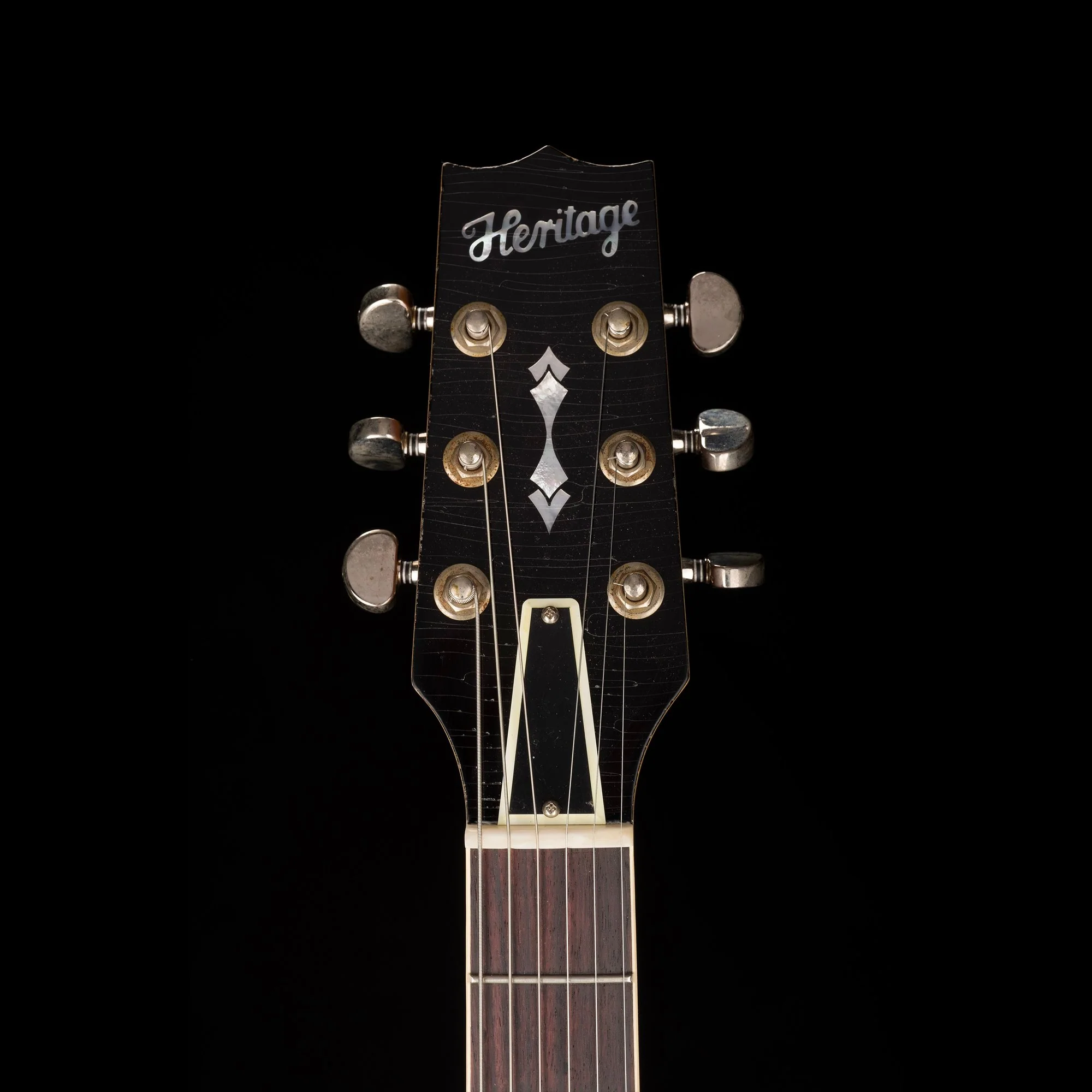 Heritage Custom Shop Custom Core H-150 Artisan Aged with Bigsby Space Black with Case - Image 12