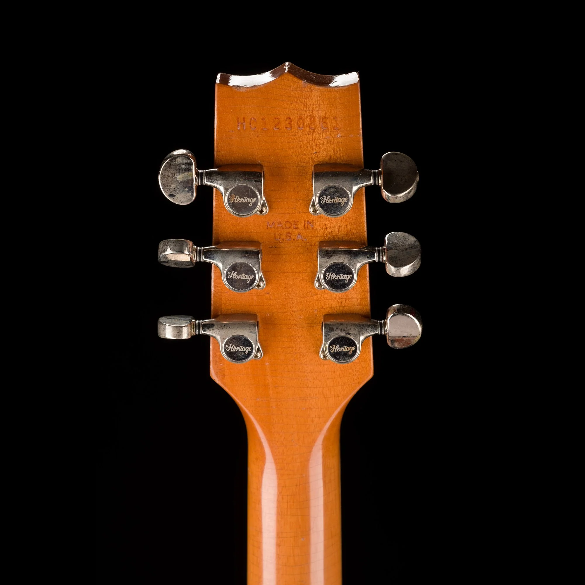 Heritage Custom Shop Custom Core H-150 Artisan Aged with Bigsby Space Black with Case - Image 17