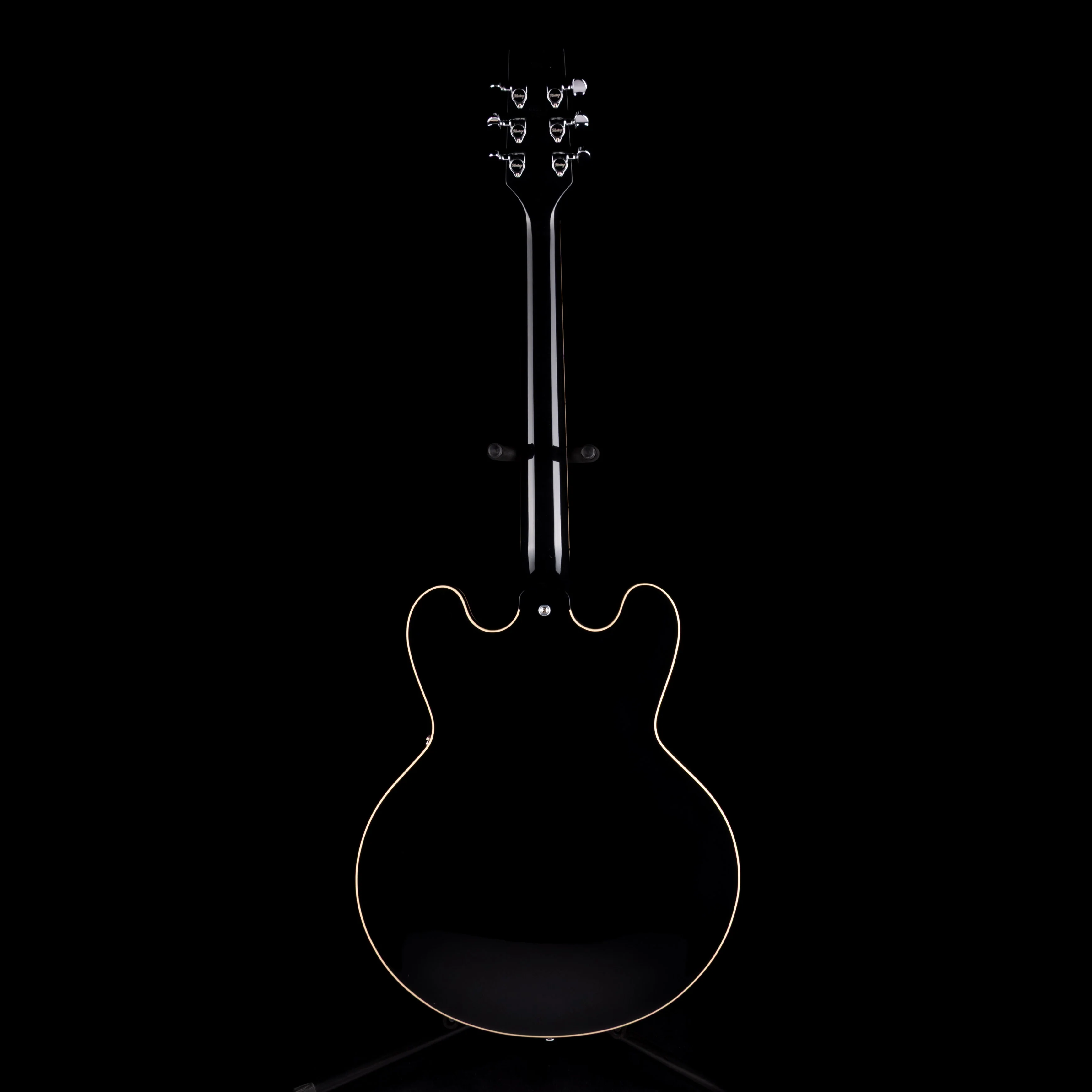 Heritage Standard H-535 Semi-Hollow Ebony Electric Guitar with Case - Image 10