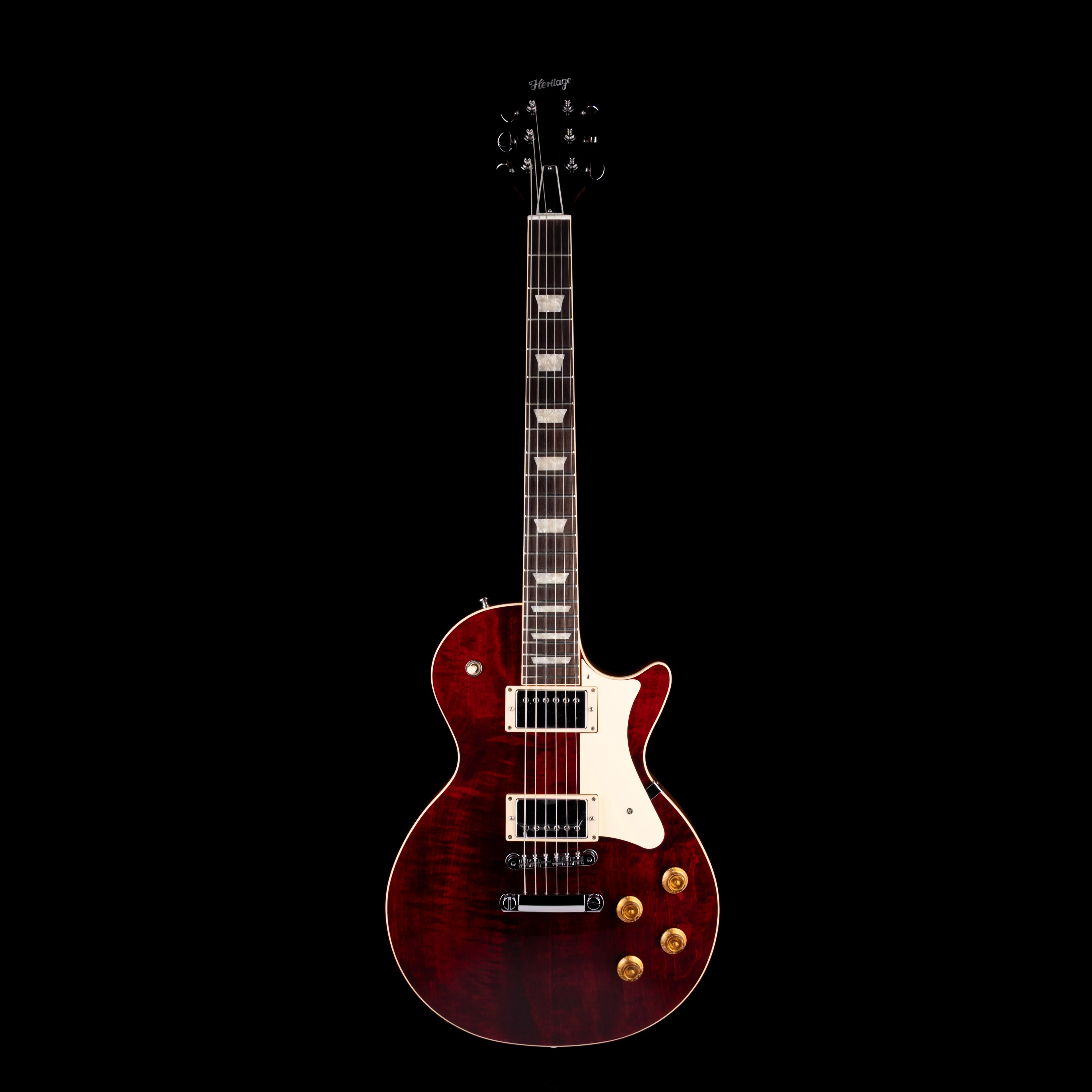 Heritage Standard II H-150 Wine Red with Case - Image 2