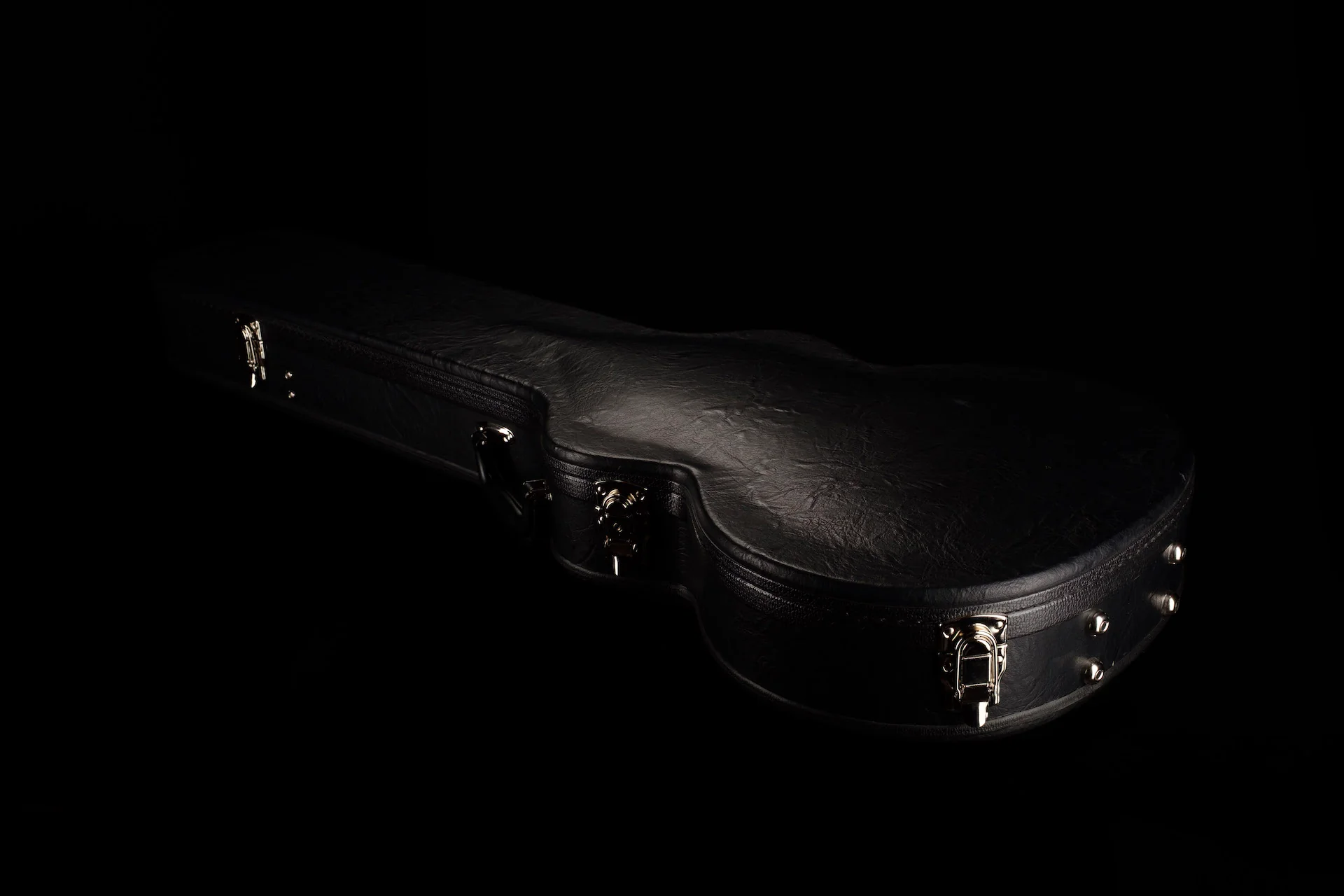 Hofner Club Bass Arched Top Wood Case Black CGC-CB - Image 5