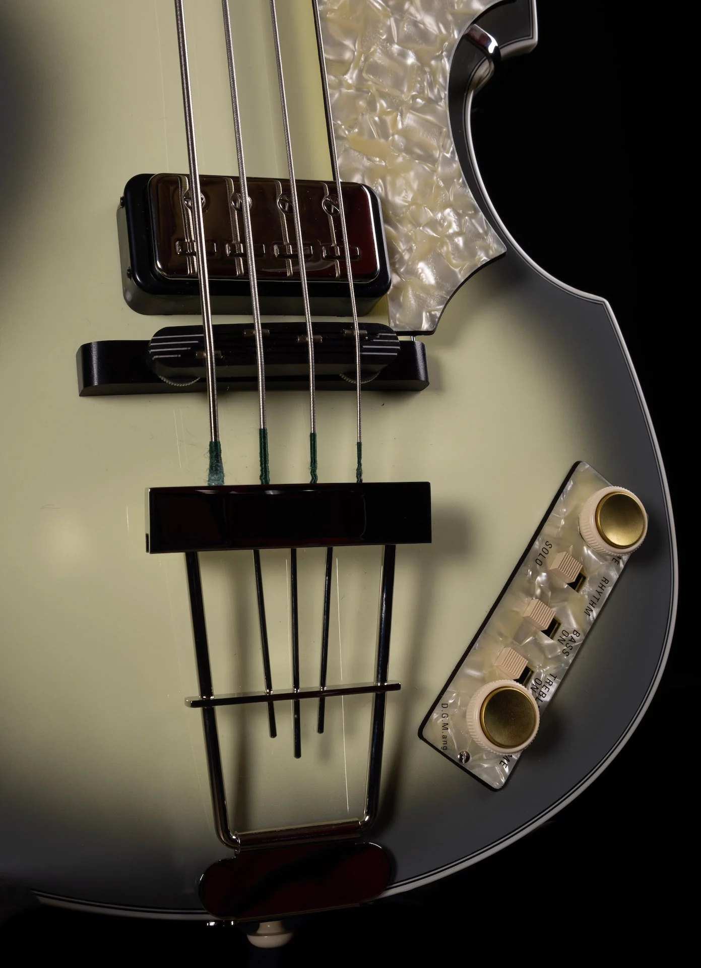 Hofner H500/1-62-O '62 Reissue Violin Bass Limited Run One Off Antigua Finish - Image 10