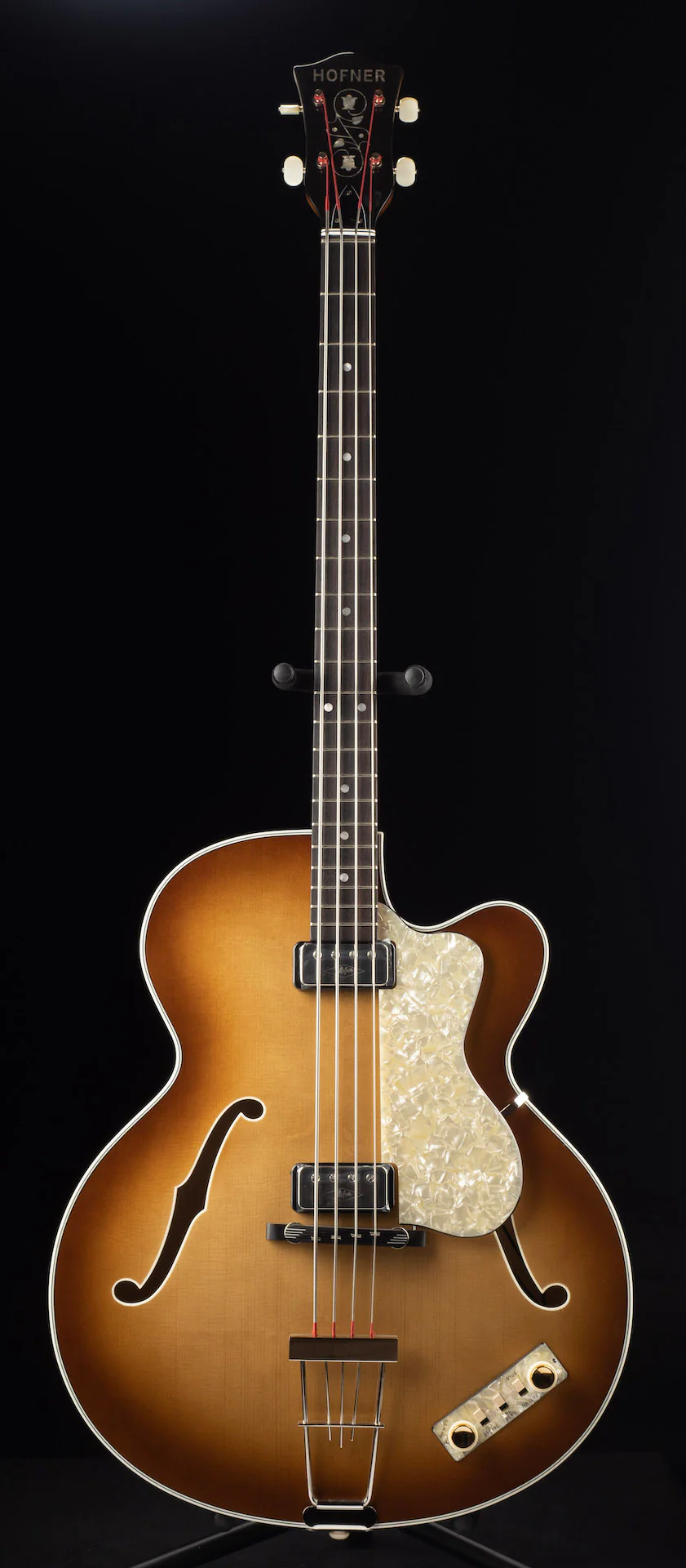 Hofner H500/5-62-0 "Reeperbahn" Bass Sunburst Made in Germany With Case - Image 2