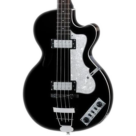 Hofner Ignition Club Bass - Trans Black - HI-CB-BK-O
