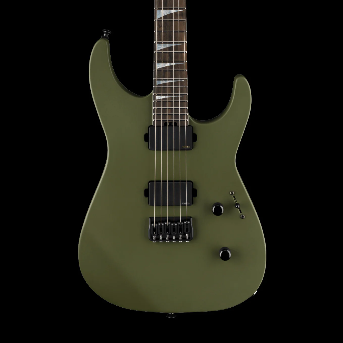 Jackson American Series Soloist SL2 HT Matte Army Drab With Case
