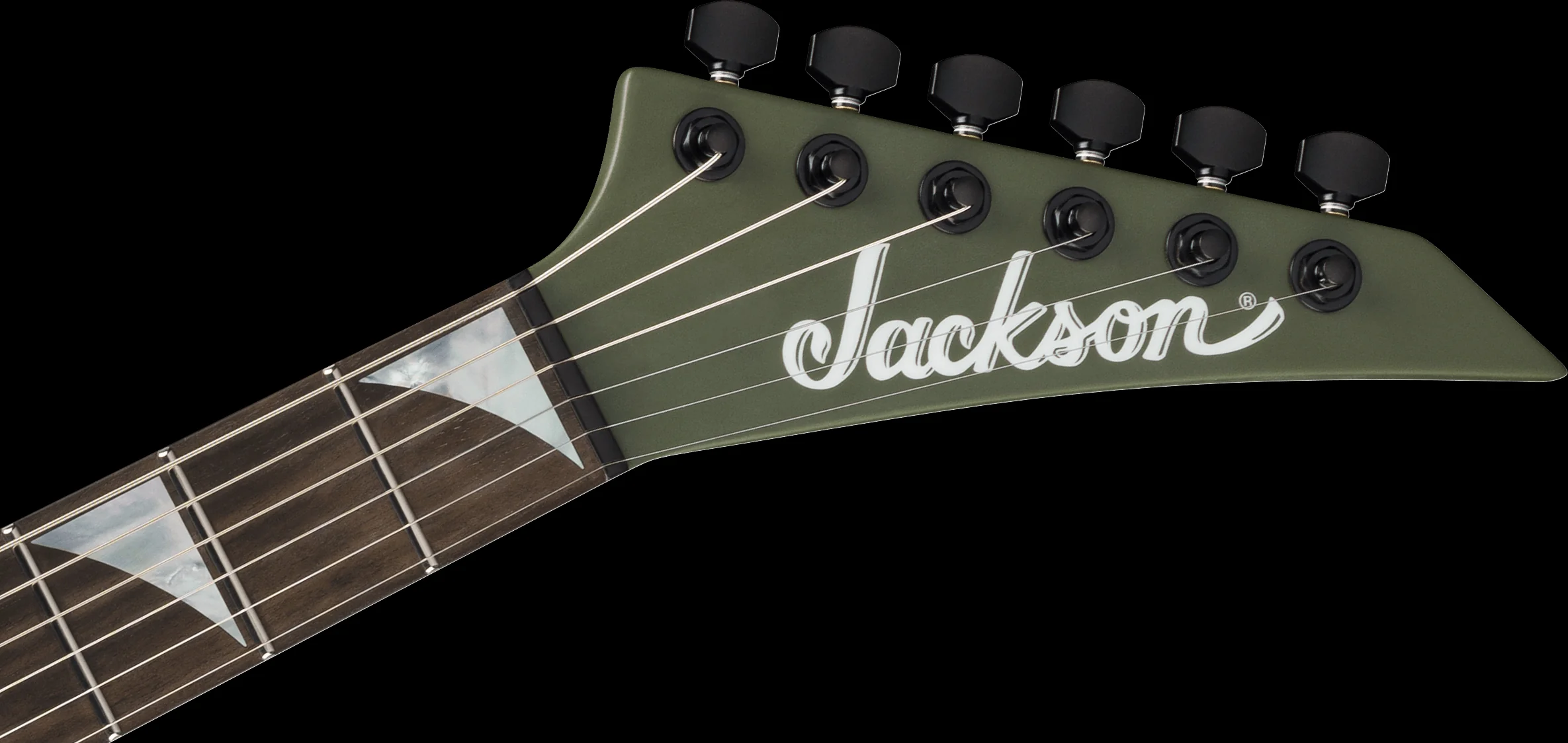 Jackson American Series Soloist SL2 HT Matte Army Drab With Case - Image 6